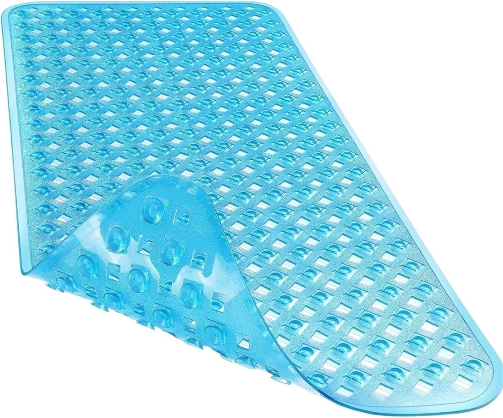 Alfombrilla De Ducha Antideslizante Alfombra De Baño Antideslizante con Ventosas Fuertes, Drenaje Rápido Y Lavable A Máquina for Una Ducha Segura