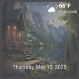 Hermosos salvapantallas HD con música relajante - Colección de paisajes con el clima y reloj