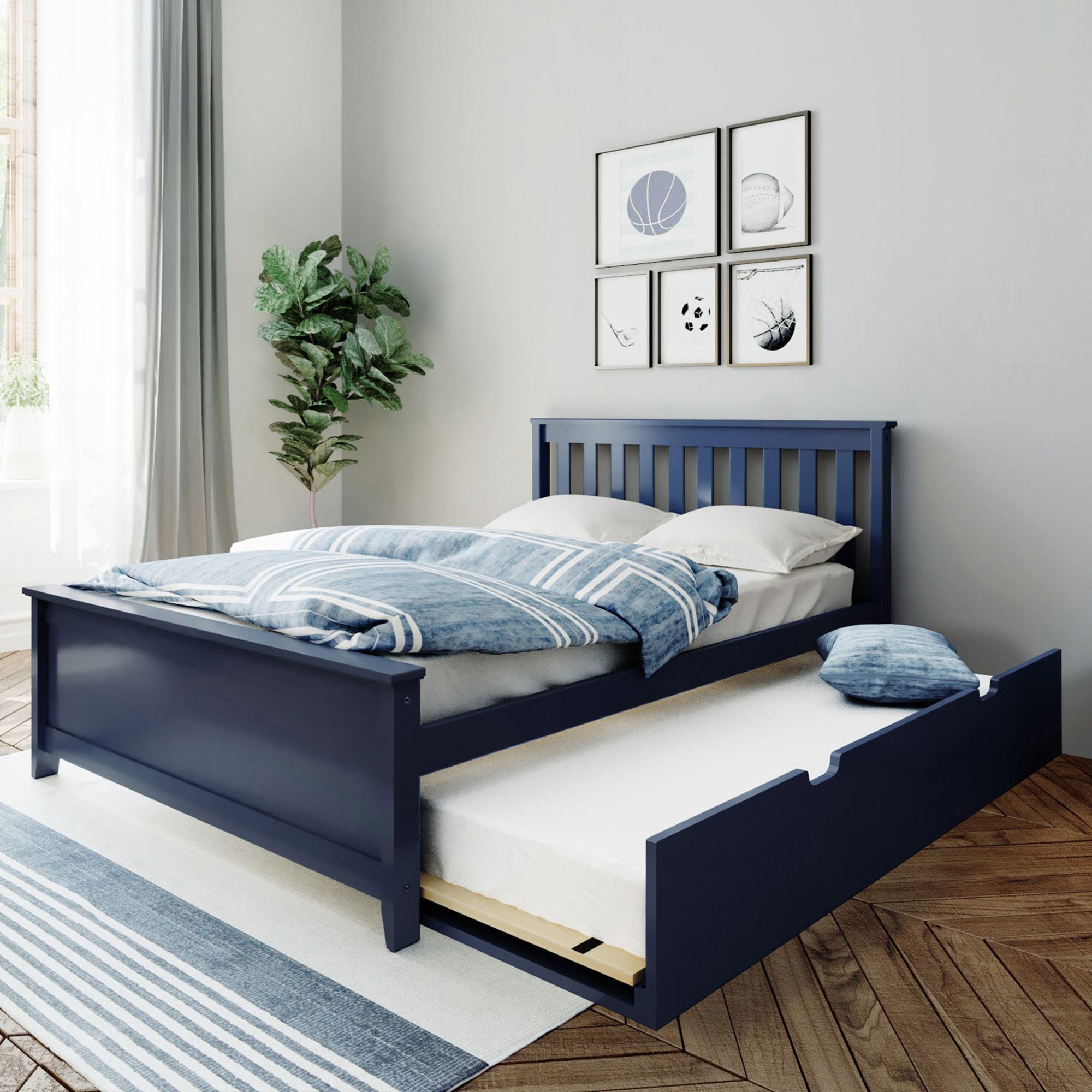 Max & Lily Full Bed with Trundle