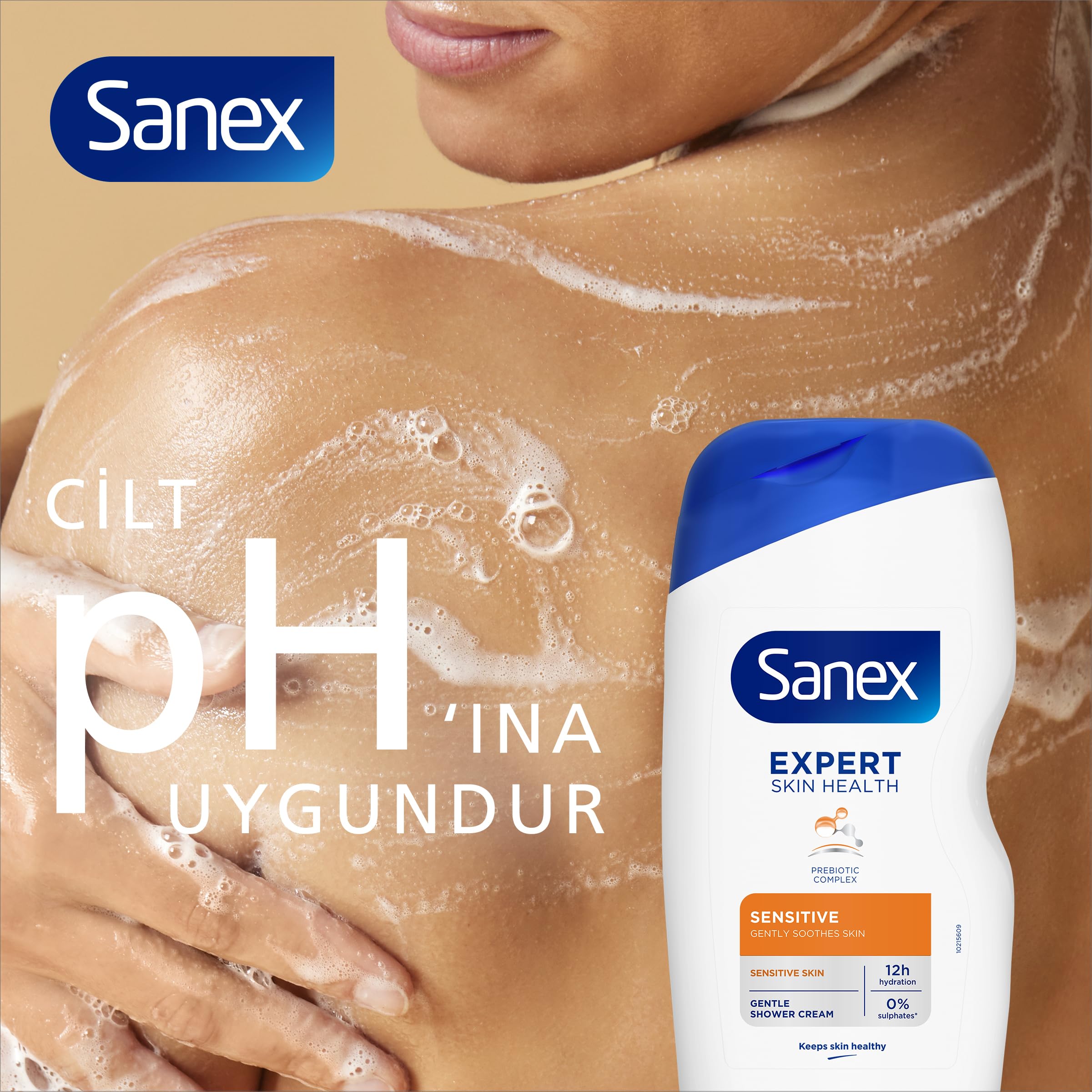 SANEX Expert Sensitive Hassas Ciltler için 400 ml Duş Jeli 2li paket
