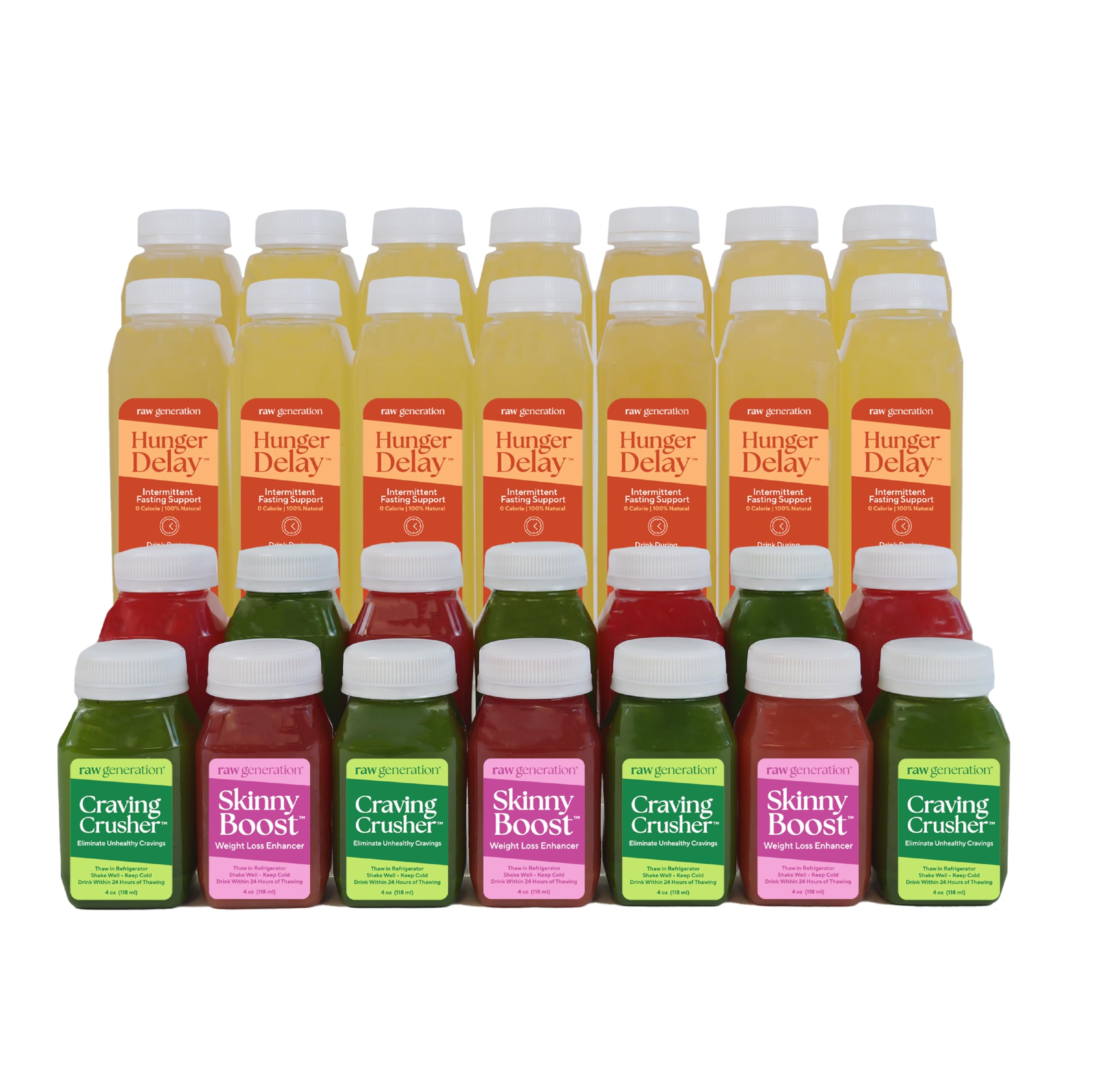 Raw GenerationIntermittent Fasting Fuel Pack - Weekly Fasting Drink Kit with Vital Electrolytes & Supplementation to Improve Success | 3-Step System to Improve Digestion & Reduce Cravings