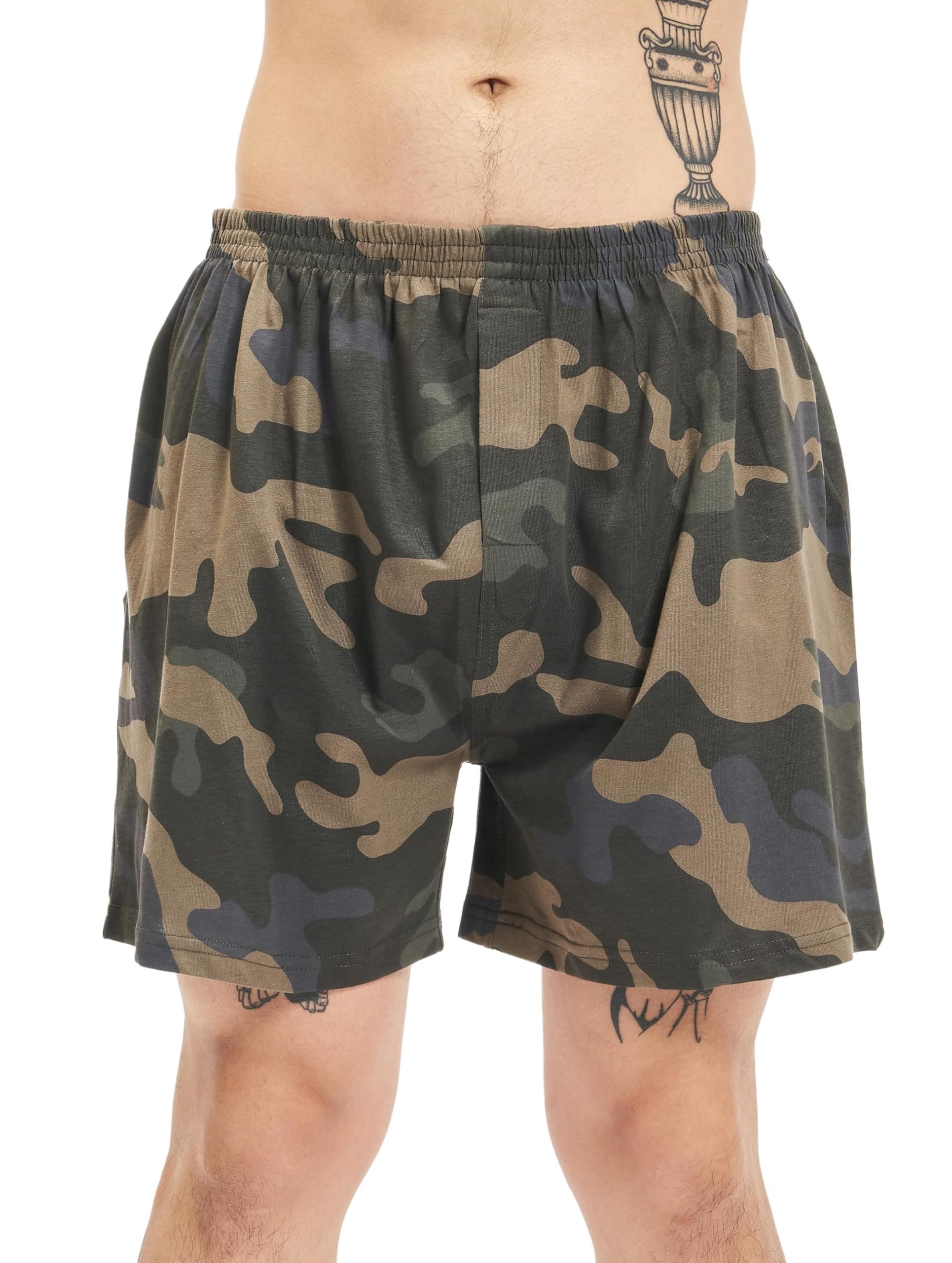 Brandit Boxer Shorts, color: darkcamo, size: M