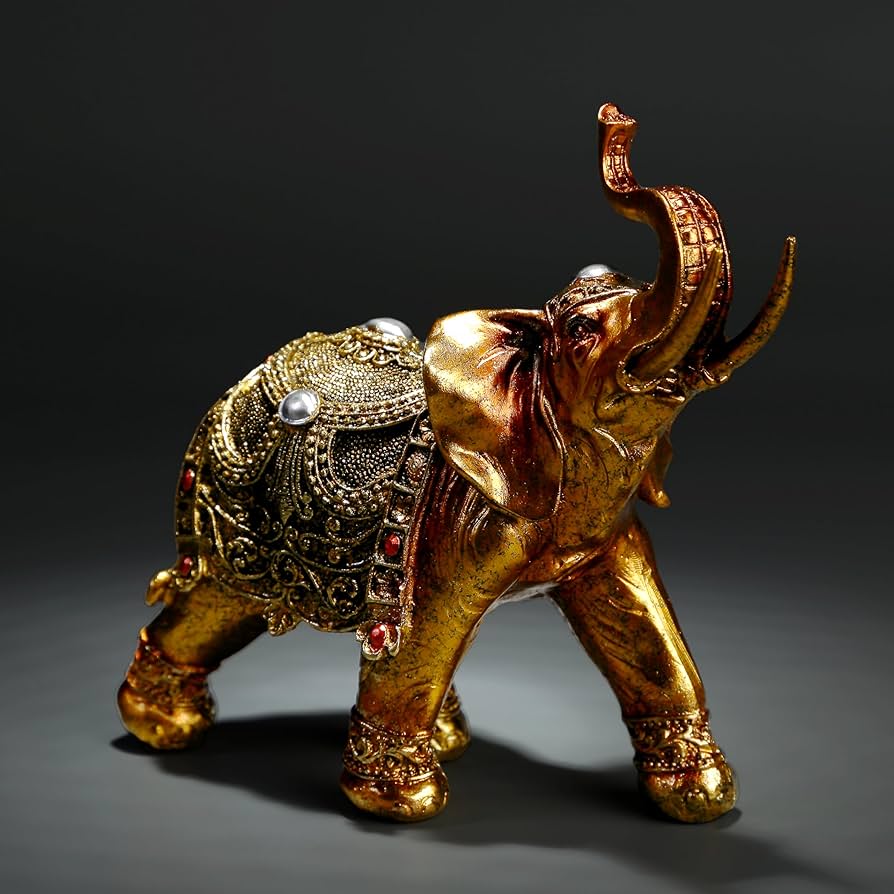 象　置物　インテリア ゾウのオブジェ(3つセット) Pretty Type 象 置物 木製 グッズ