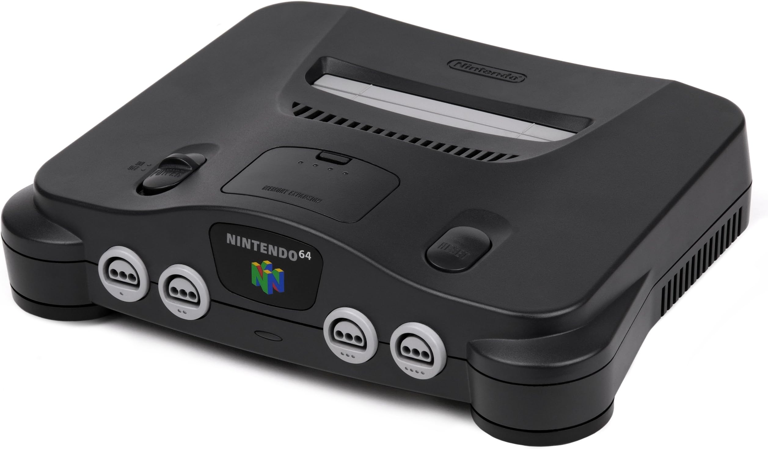 N64 Console with Controller and Mario