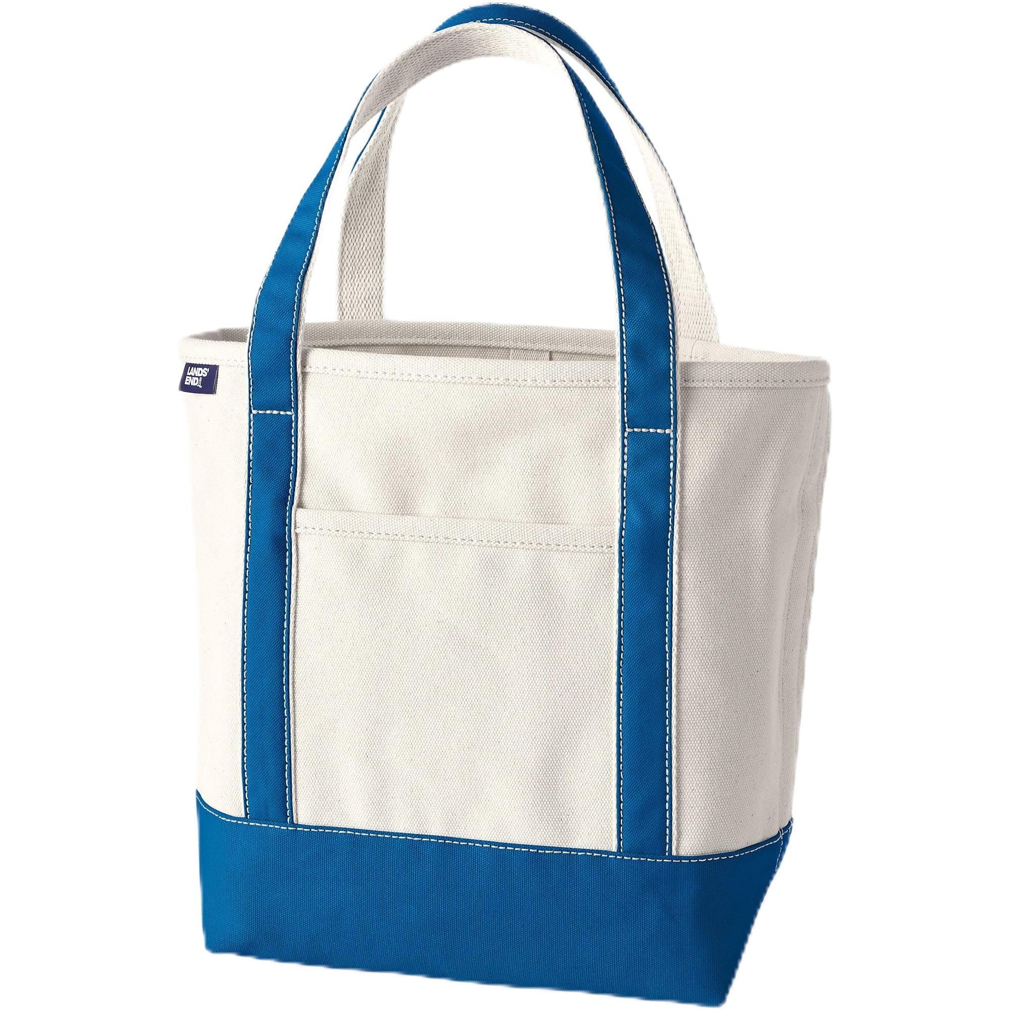 Open Top Canvas Tote Bag