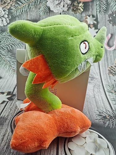 Miniatura 6 de JHESAO Juguetes de peluche de 7.5 pulgadas, diseño de Snapdragon de Zombies, peluche de PVZ, 1 2, muñeca suave de peluche para niños fanáticos, gran