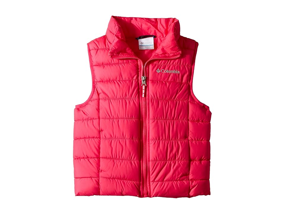 

Columbia Kids Powder Litetm Puffer Vest (Little Kids/Big Kids) (Cactus Pink) Girl's Vest