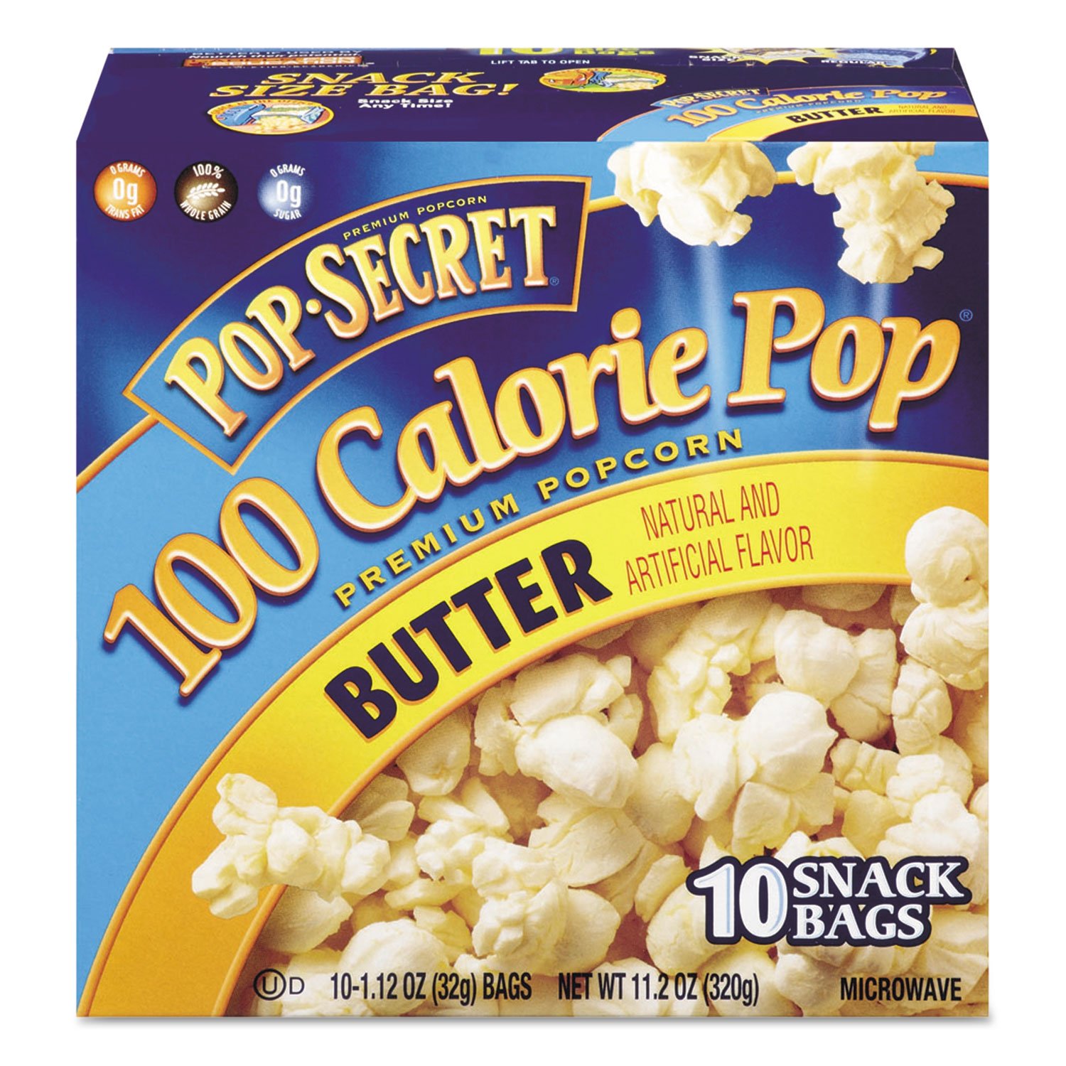 Pop Secret 100 Calorie Butter Popcorn, 11.2 Ounce