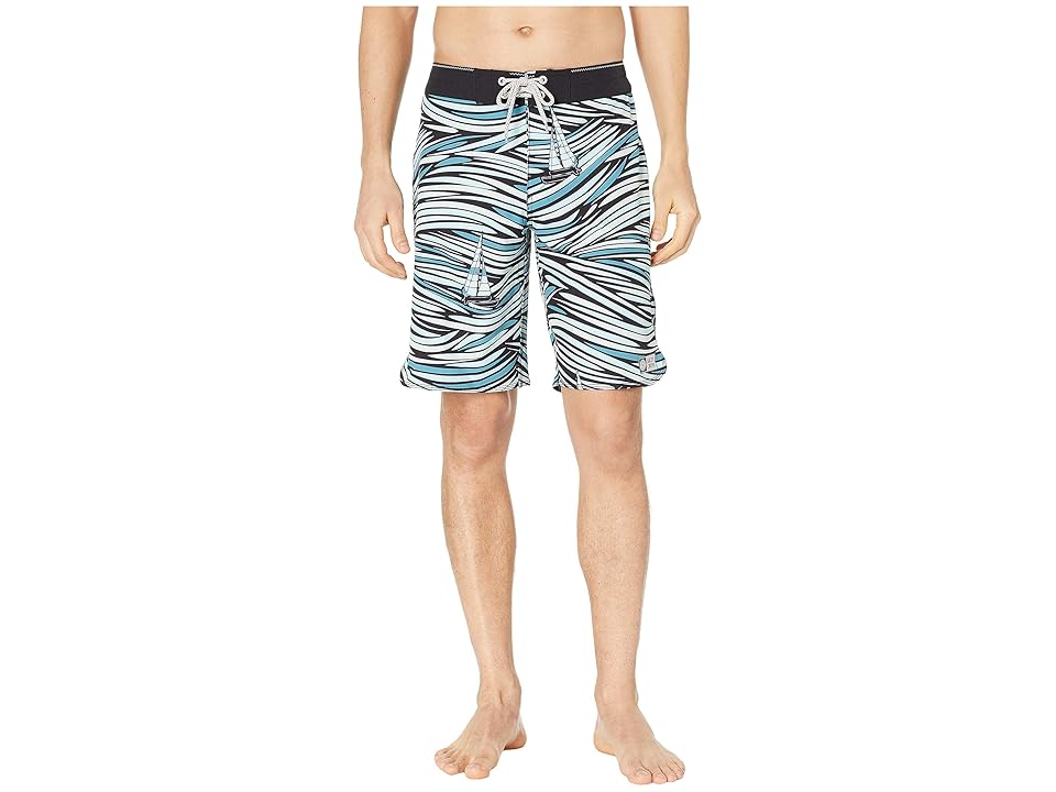 

Salty Crew Cat Cruiser Boardshorts (Blue) Men's Swimwear