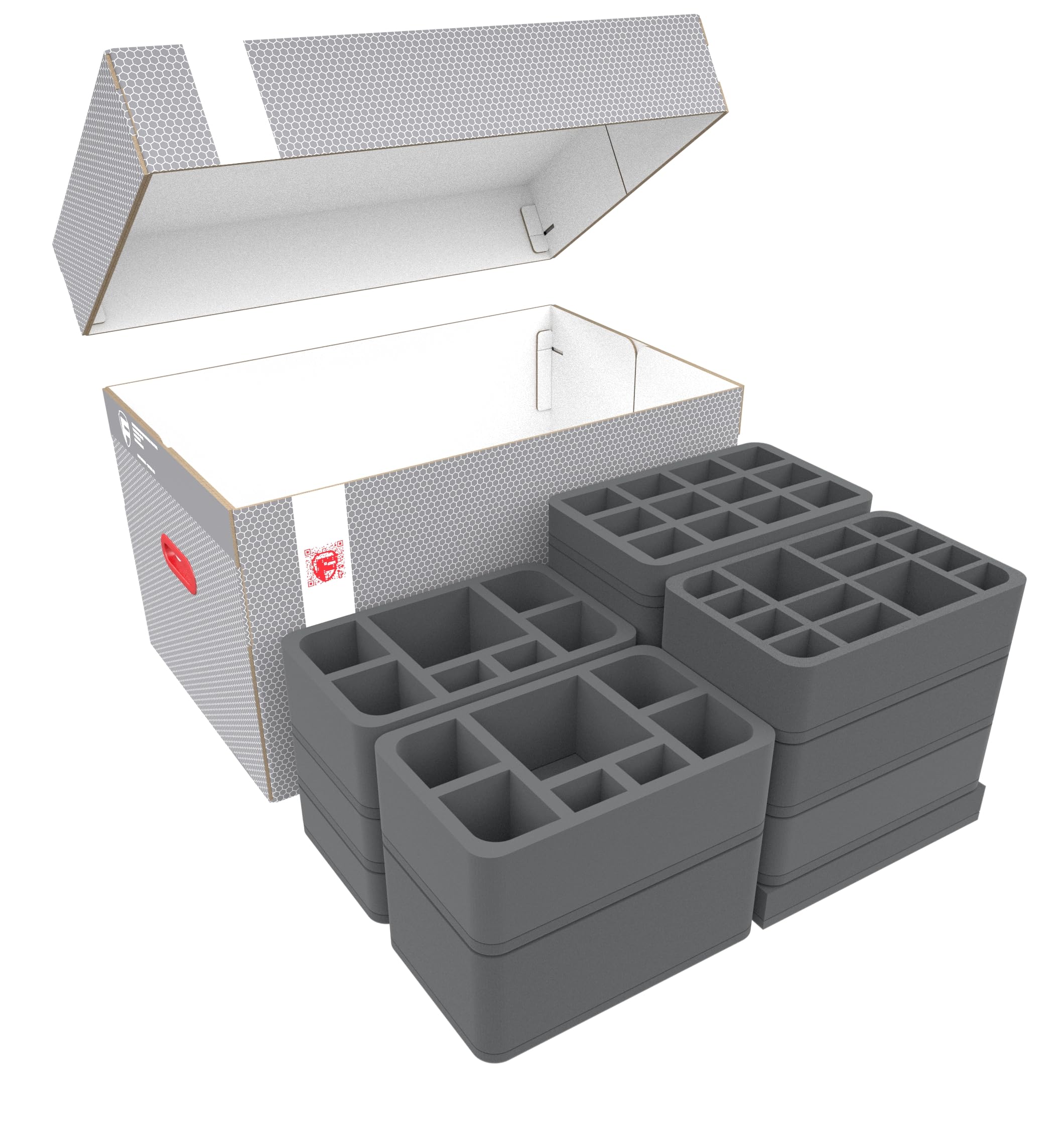Feldherr Caja de almacenamiento compatible con StarCraft Army Bundle - Juego de tres jugadores, almacenamiento en miniatura/transporte/protección (DSLB310P74)