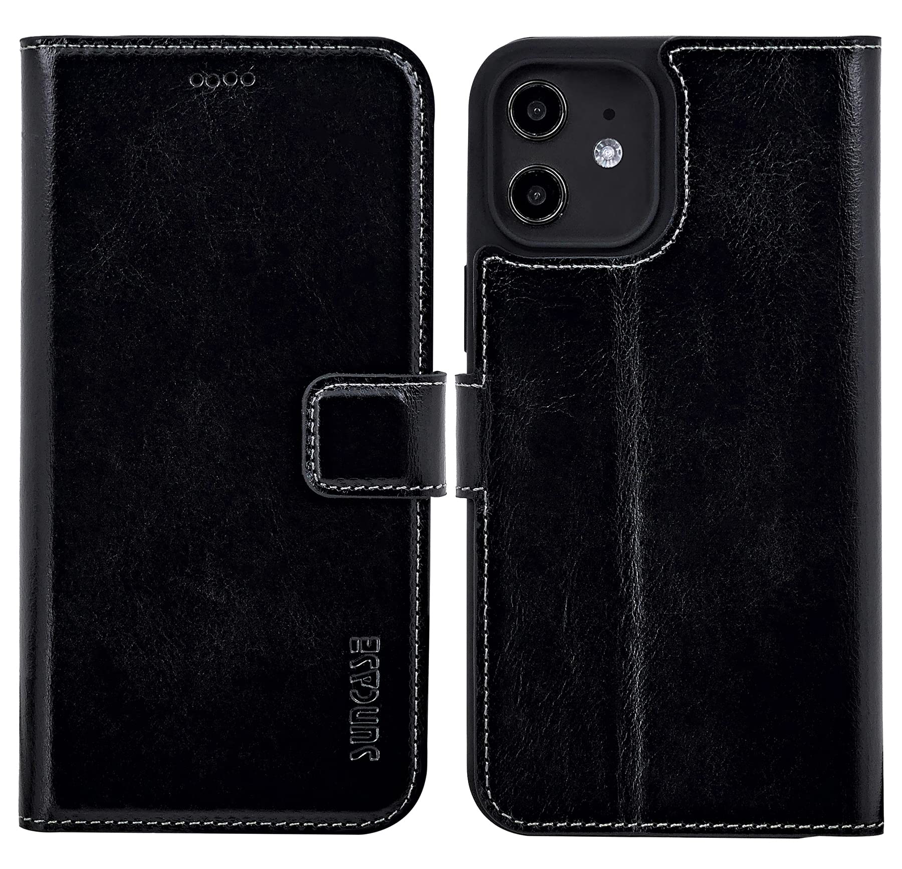 Custodia per IPHONE 15 Pro 6.1  A Libro IN Pelle Protettiva