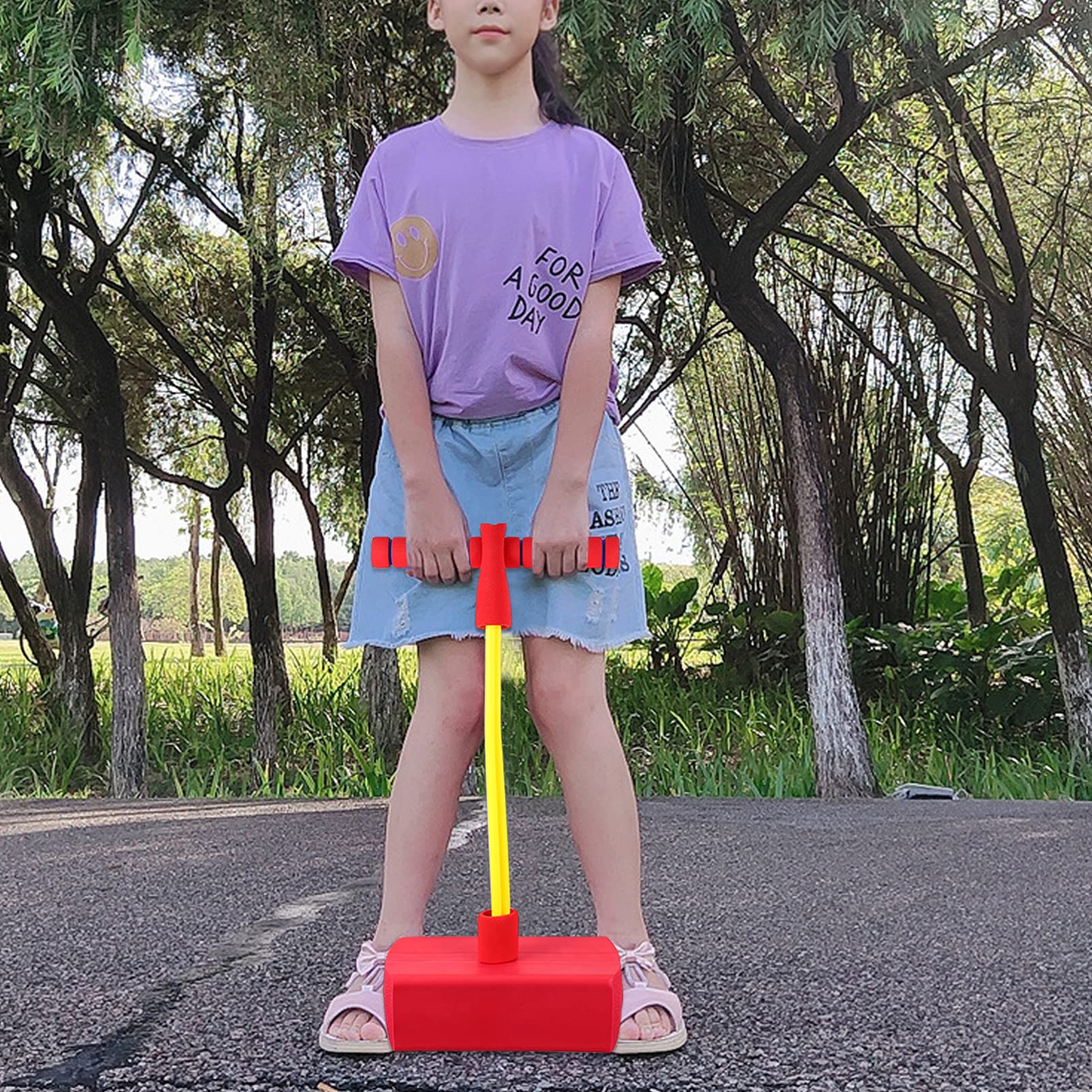 ERINGOGO 1pc Sports Outdoor Jumper for Bungee Jumper for Fun Bungee Jumper Outdoor Bungee Jumper Bouncing for Educational Sports Red Nbr