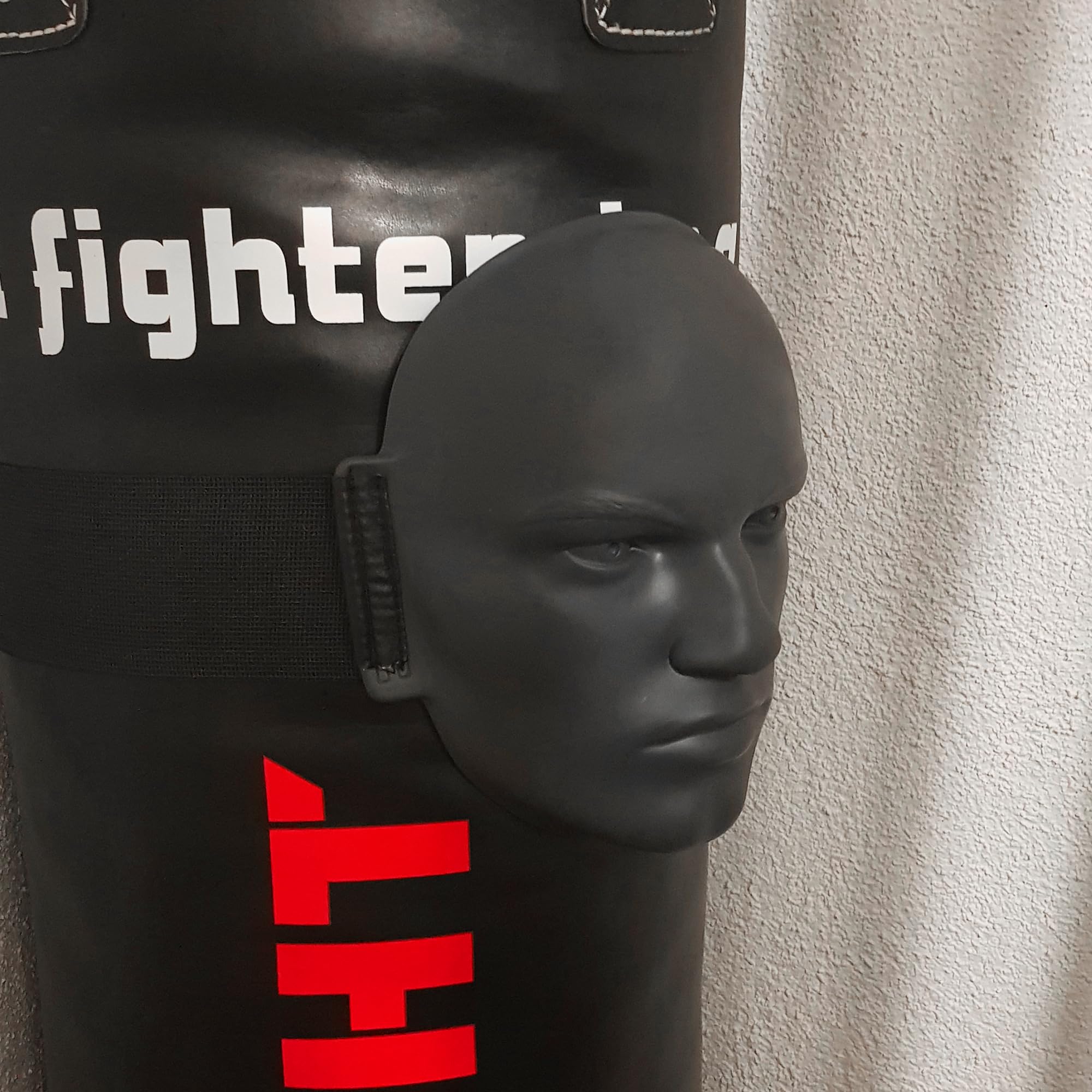 FOX-FIGHT Box Dummy Target Face | Boxdummy testa con chiusura in velcro elastico | per sacco da boxe sacco da boxe | Boxing Man Training Dummy Head