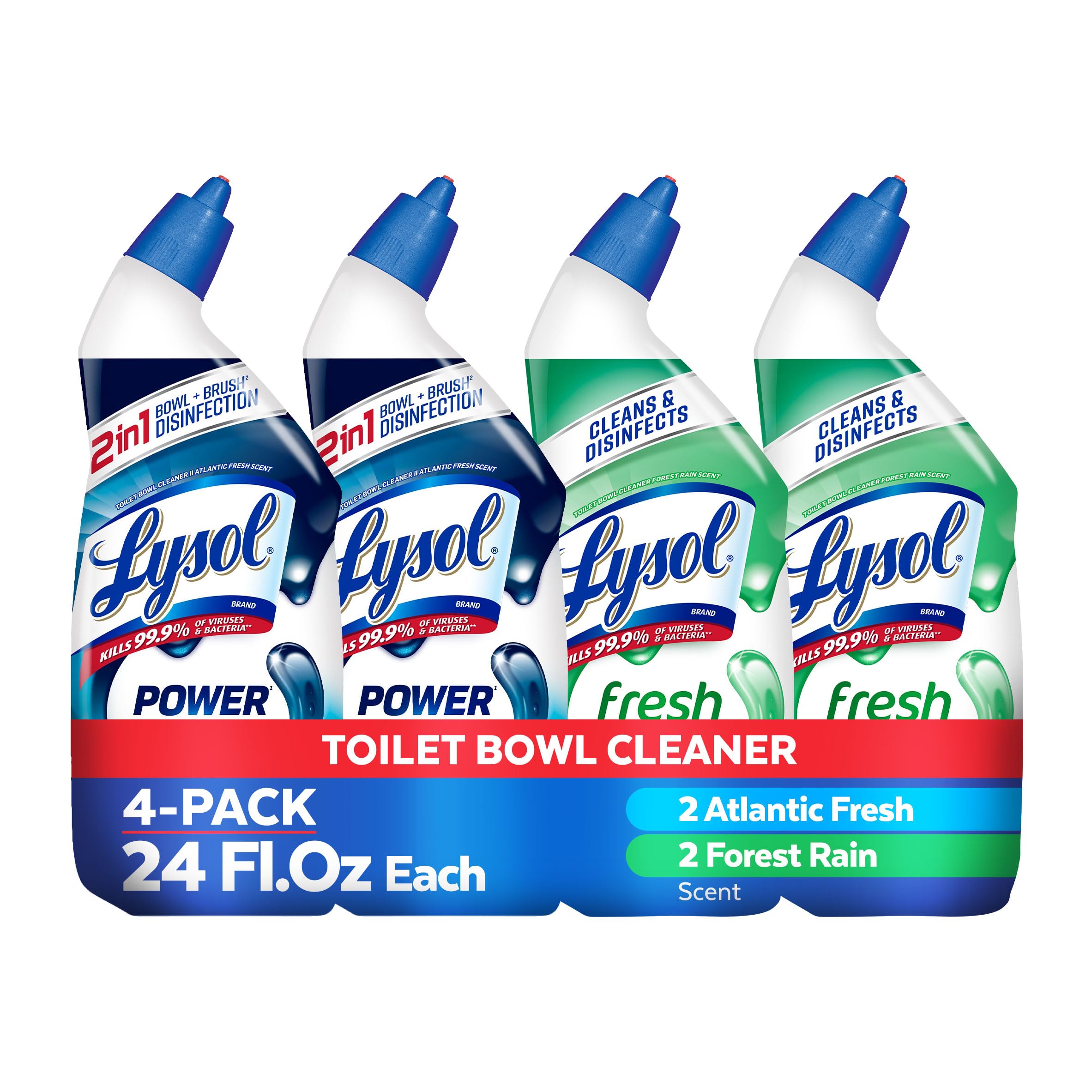 LYSOL® Brand Cling And Fresh Toilet Bowl Cleaner, Forest