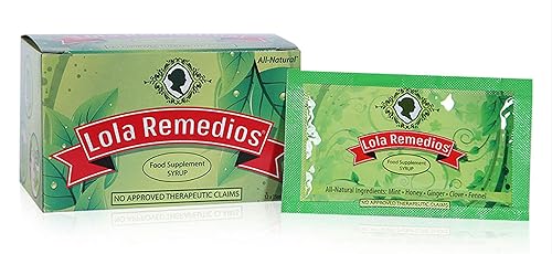Lola Remedios Suplemento alimenticio Jarabe 12 bolsitascaja