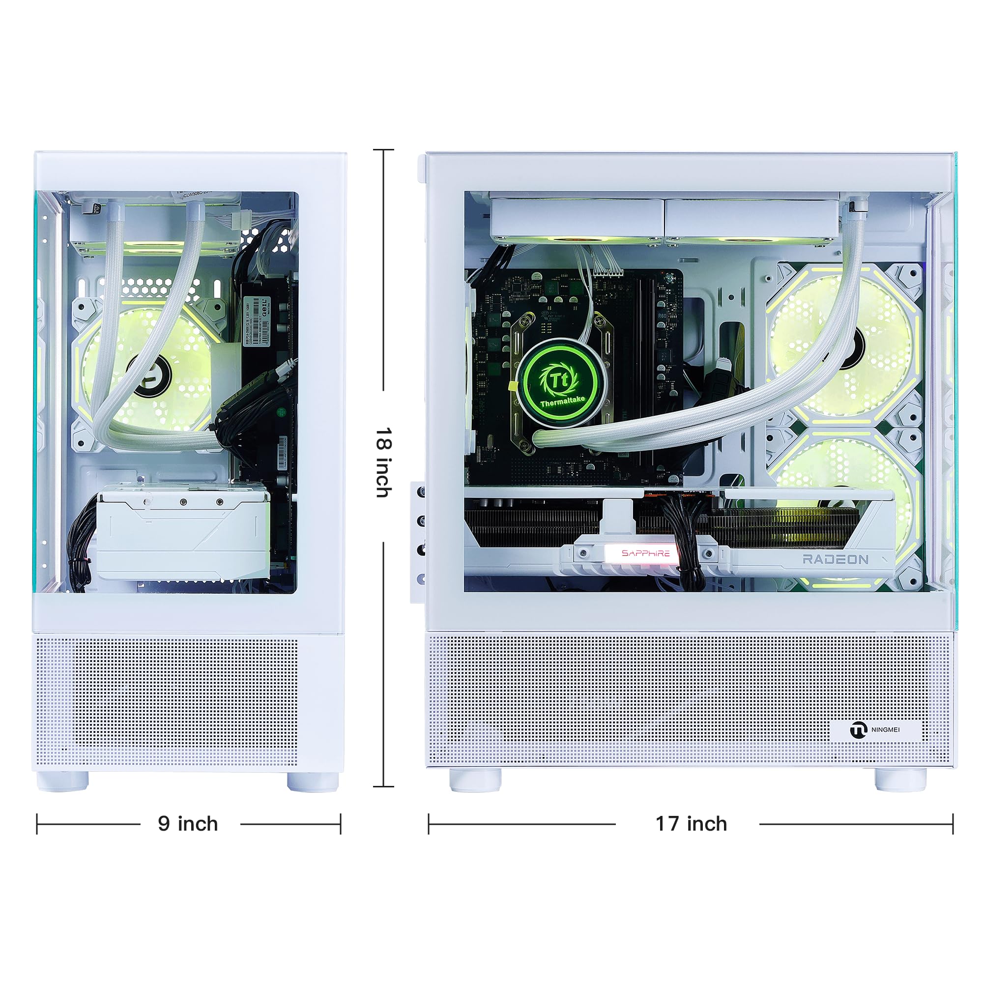 Amazon.com: NINGMEI Gaming PC Desktop, AMD Ryzen 7 7800X3D 8 core