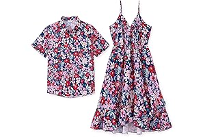 Couples Matching Outfits for Vacation: Tropical Hawaiian Escape