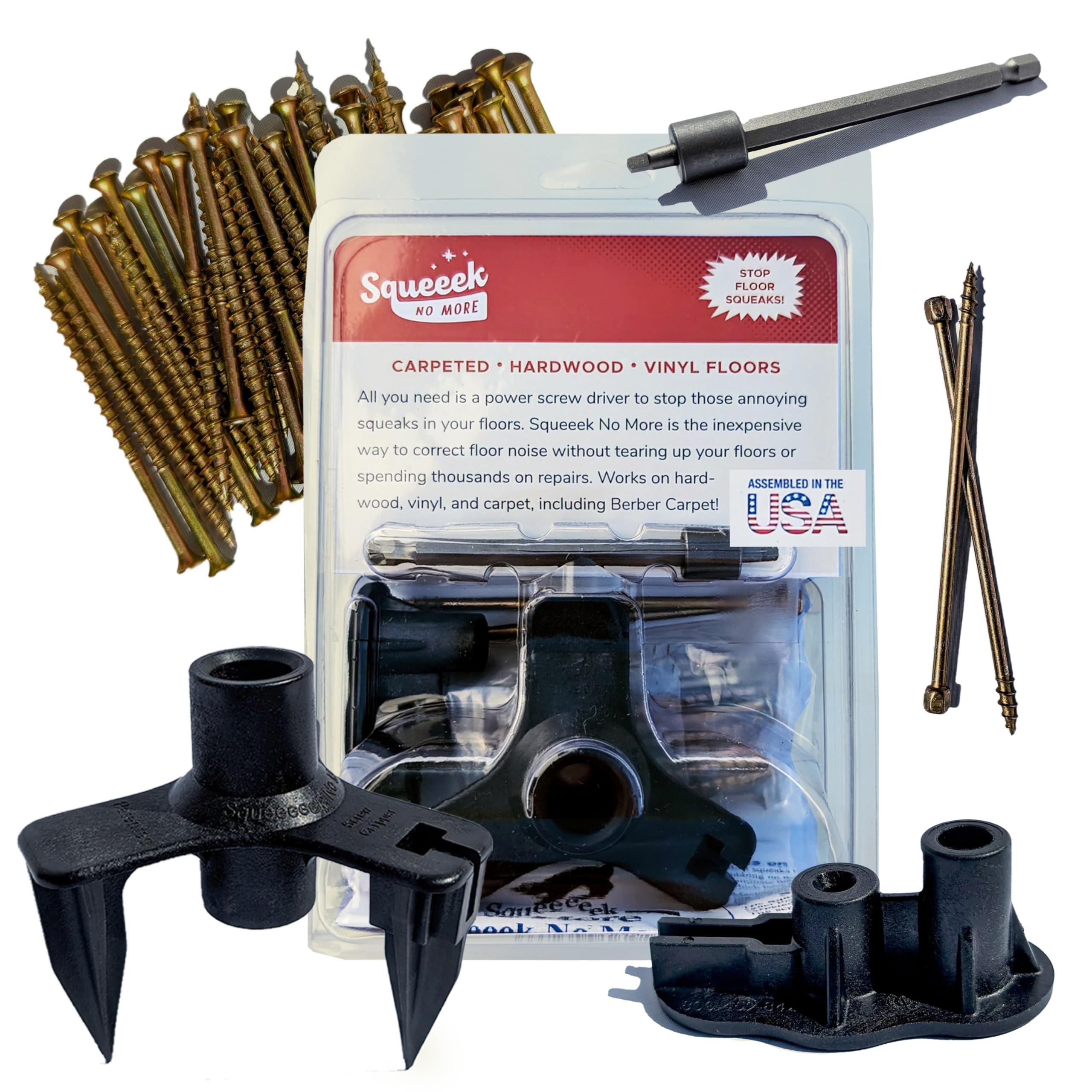 OBERRY ENTERPRISES 3233 SQUEEEEEK NO MORE FLOOR REPAIR KIT