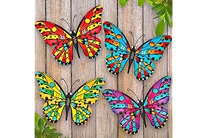 Decoración para jardines y patios: Mariposas metálicas para interiores y exteriores