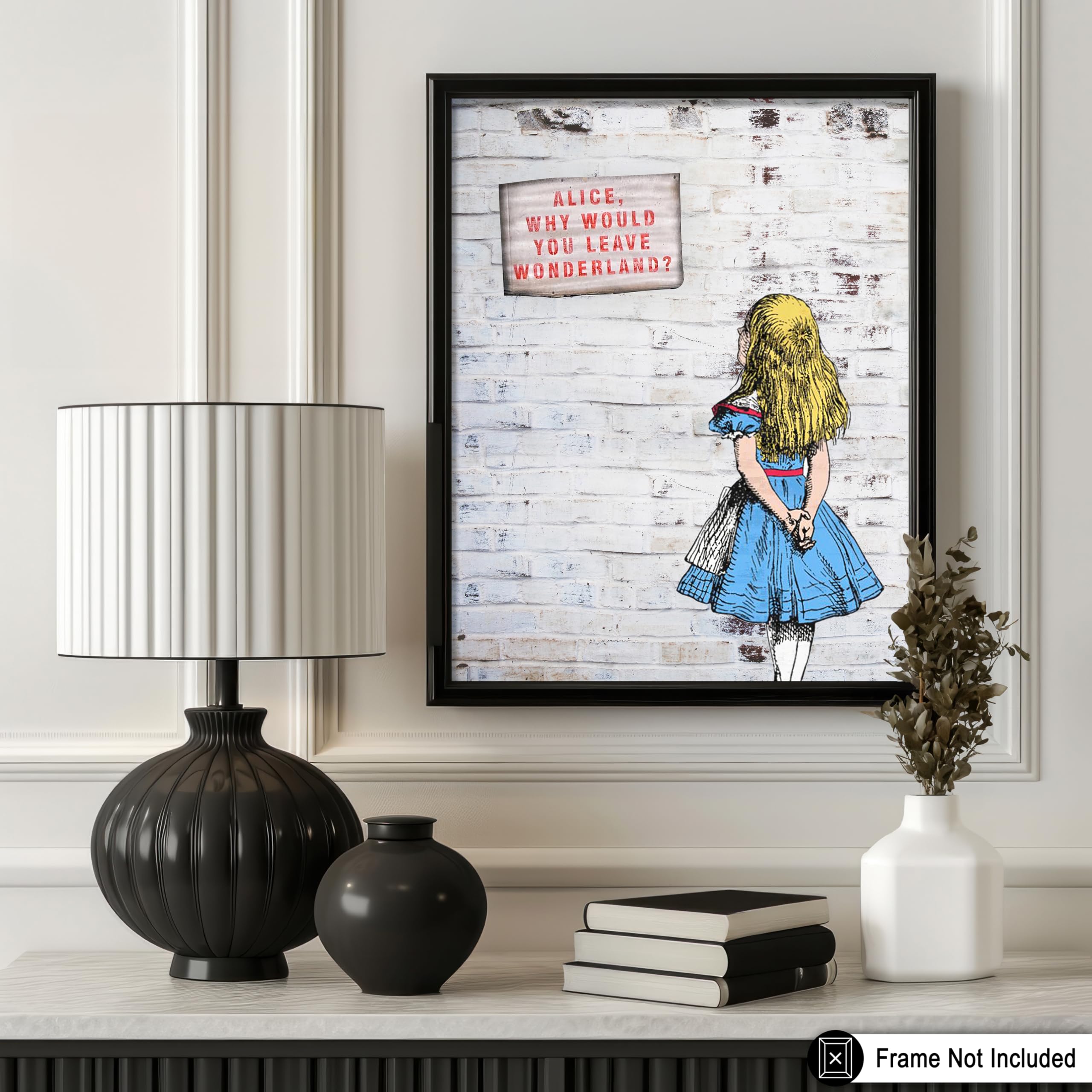 Amazon.com: Poster Master Alice Poster - Why Would You Leave
