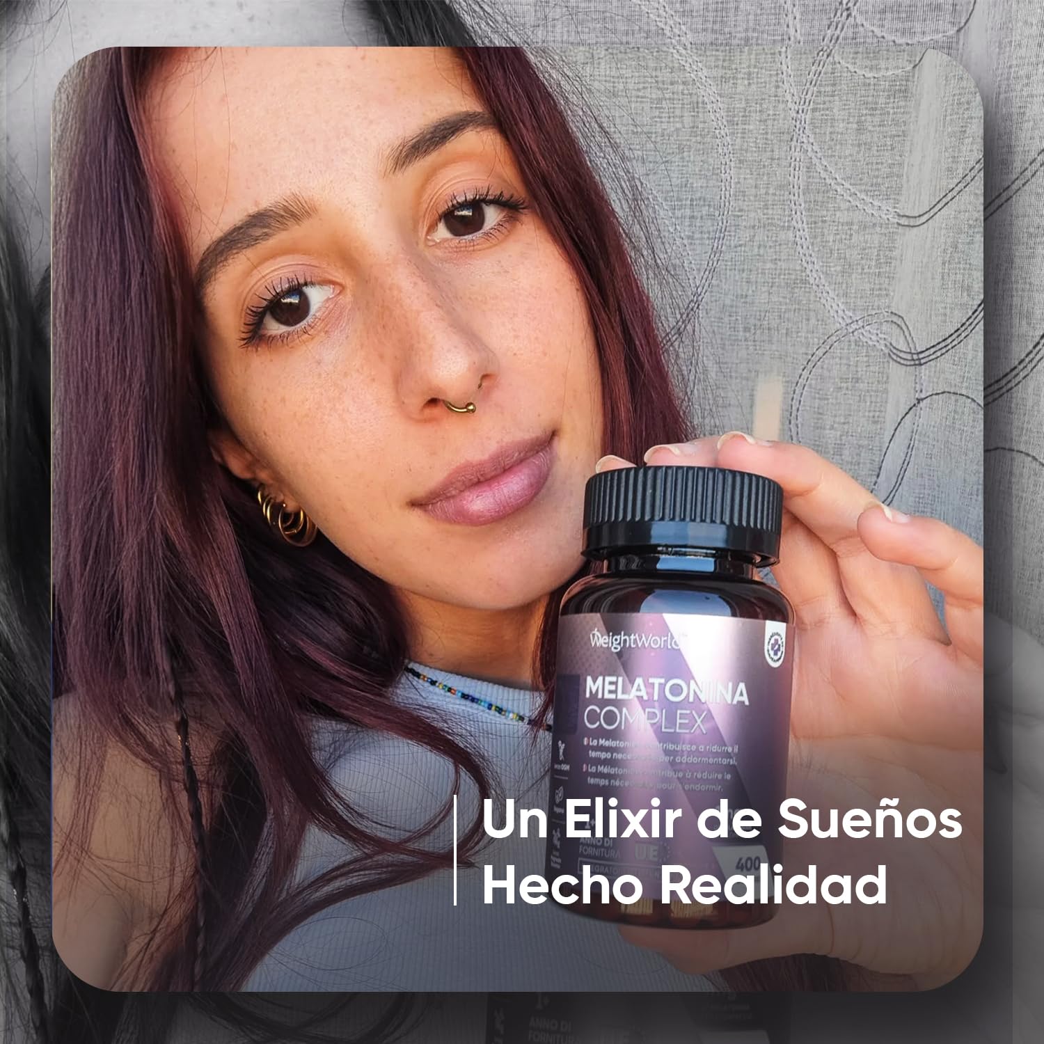 Melatonina 1,9 mg Complex con Magnesio, Vitamina B6, Pasiflora y Manzanilla - 400 Comprimidos de Liberación Prolongada para más de 1 Año de Suministro - Sin Gluten, Apto para Veganos