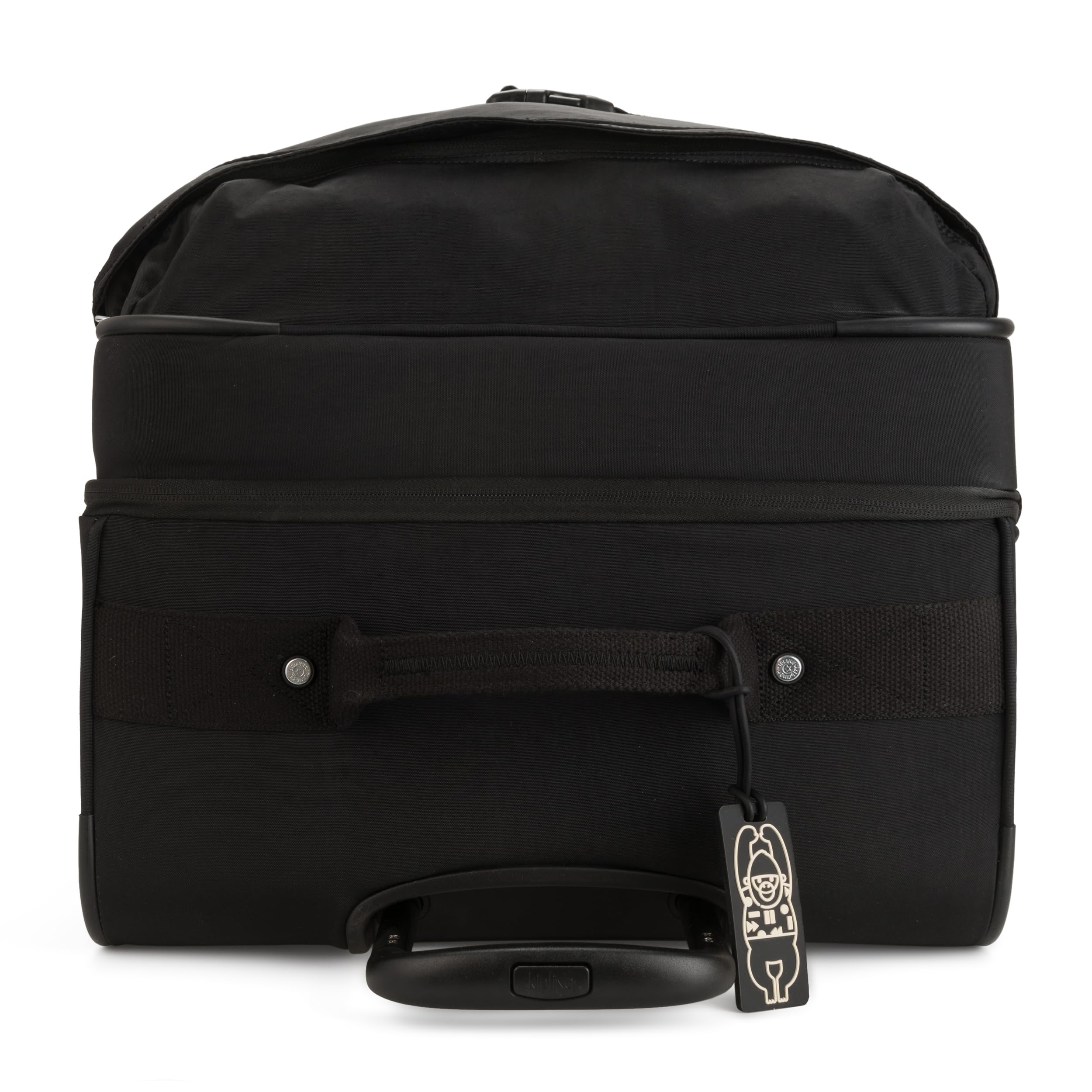 Kipling Spontaneous L, Valigia Donna, Black Noir, Taglia Unica