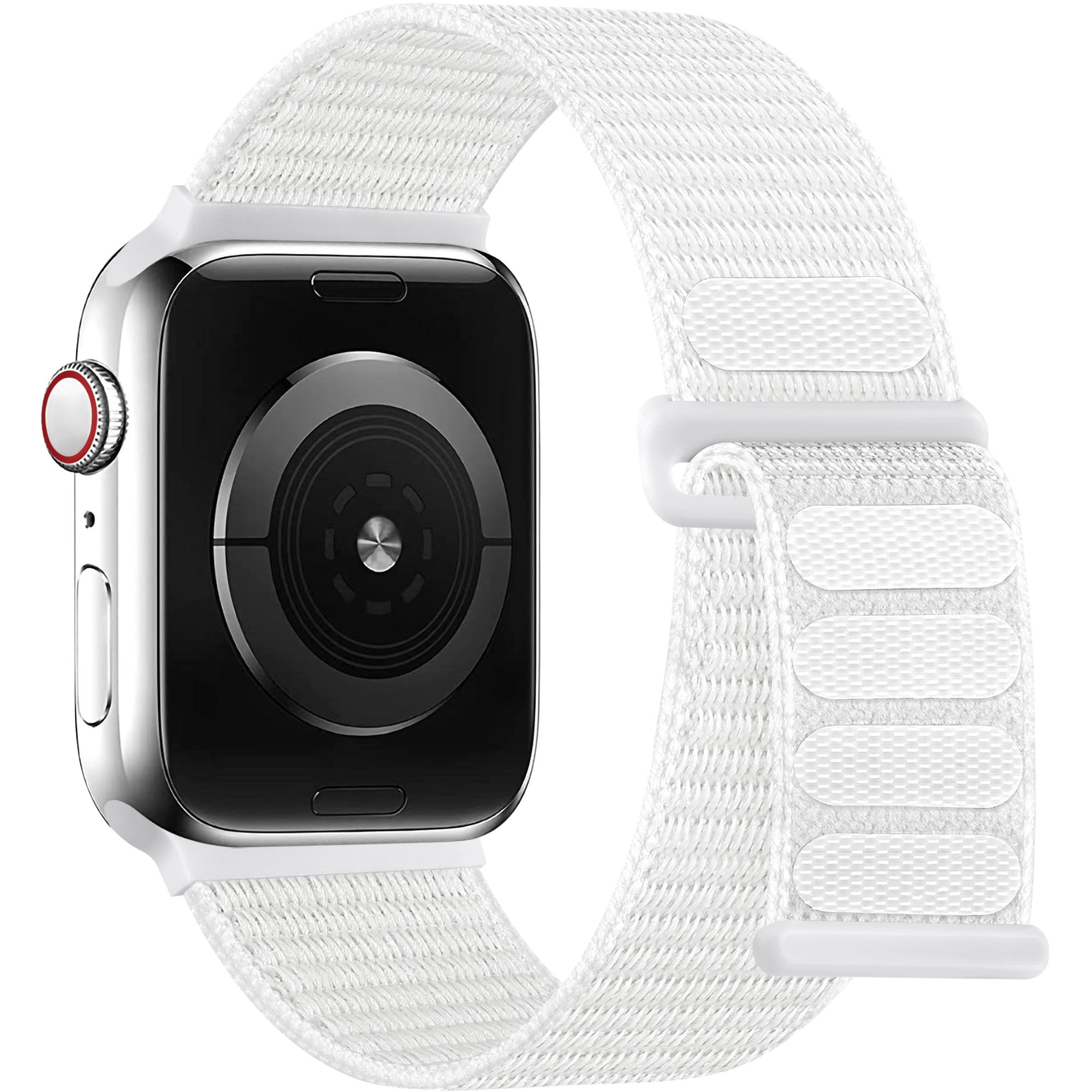 Lenrao Sport Nylon Loop Strap Compatible with Apple Watch Bands 38/40/41/42/44/45/46/49mm, for Women Men，for IWatch Series SE 10/9/8/7/6/5/4/3 Ultra