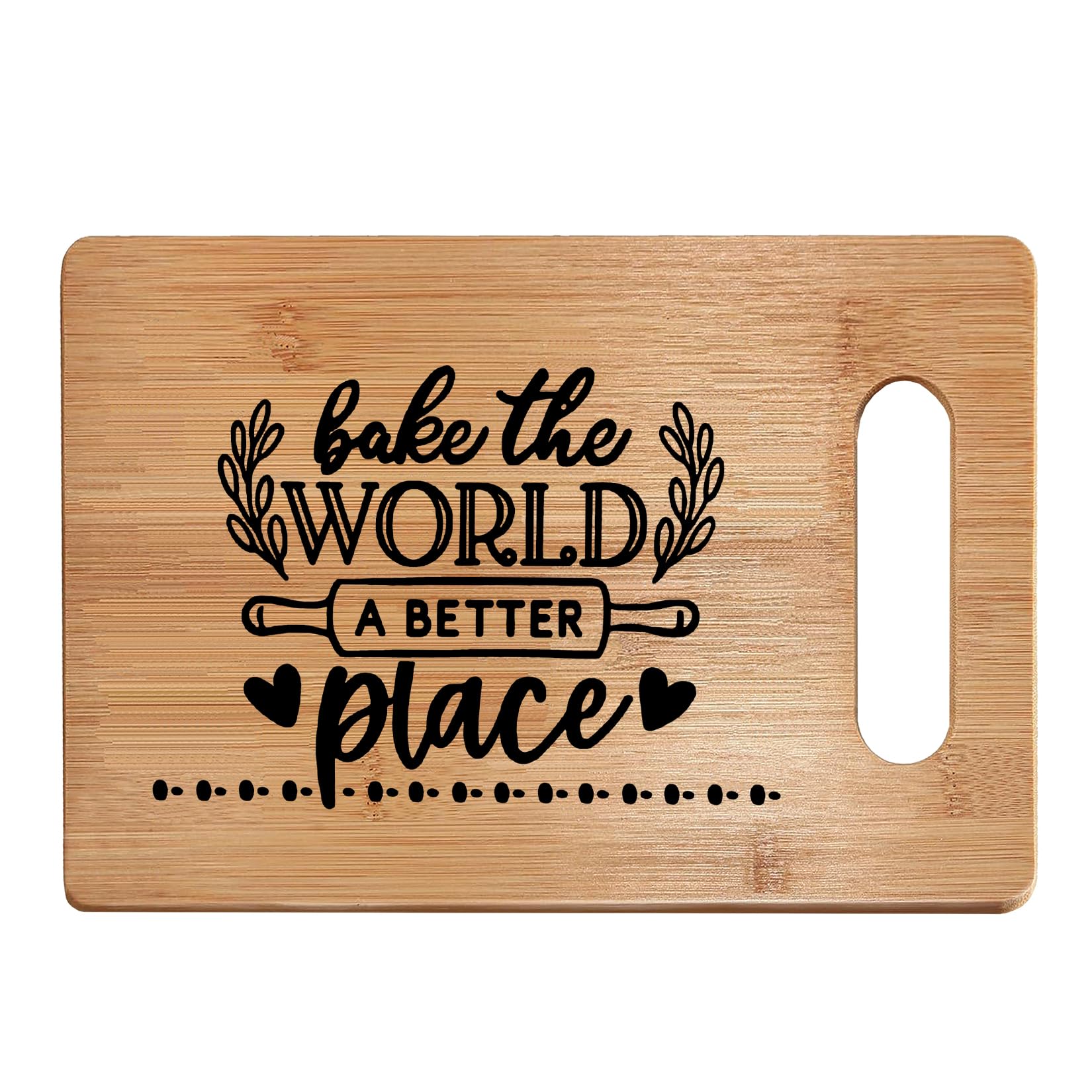 Planche en bambou de cuisine pour décoration de boulangerie et pâtisserie