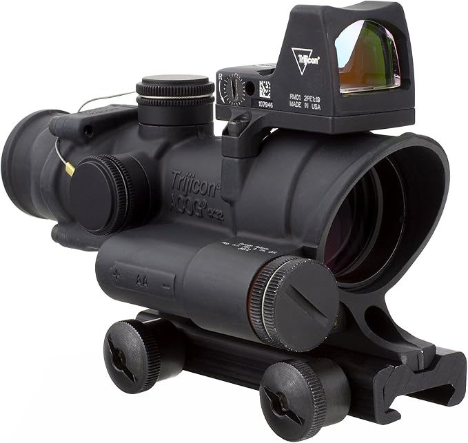 Trijicon 4x32mm ACOG Red LED Illuminated .223 Crosshair Reticle TA51