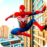 City growth progress map. Spiderman Simulator Mega Hero