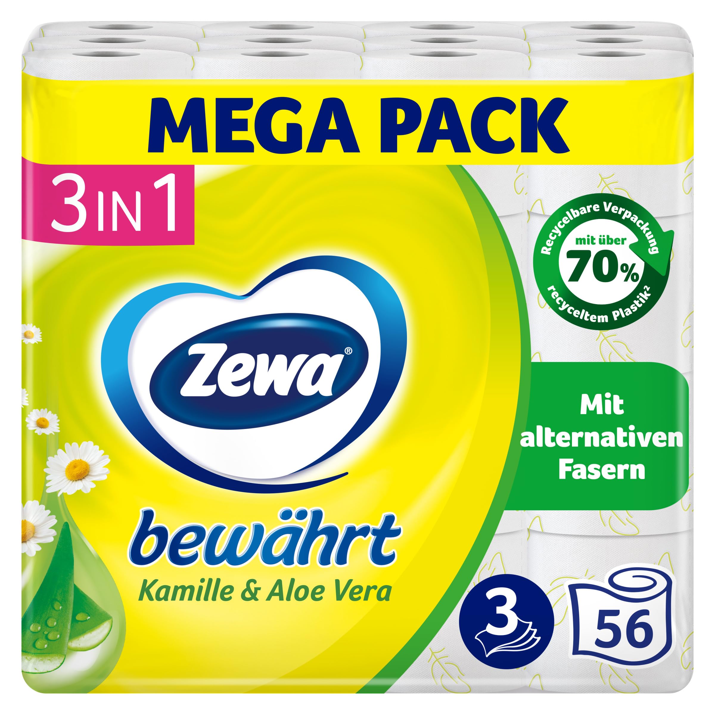 Zewa toaletni papir kamilica i aloe vera 7x8 rola