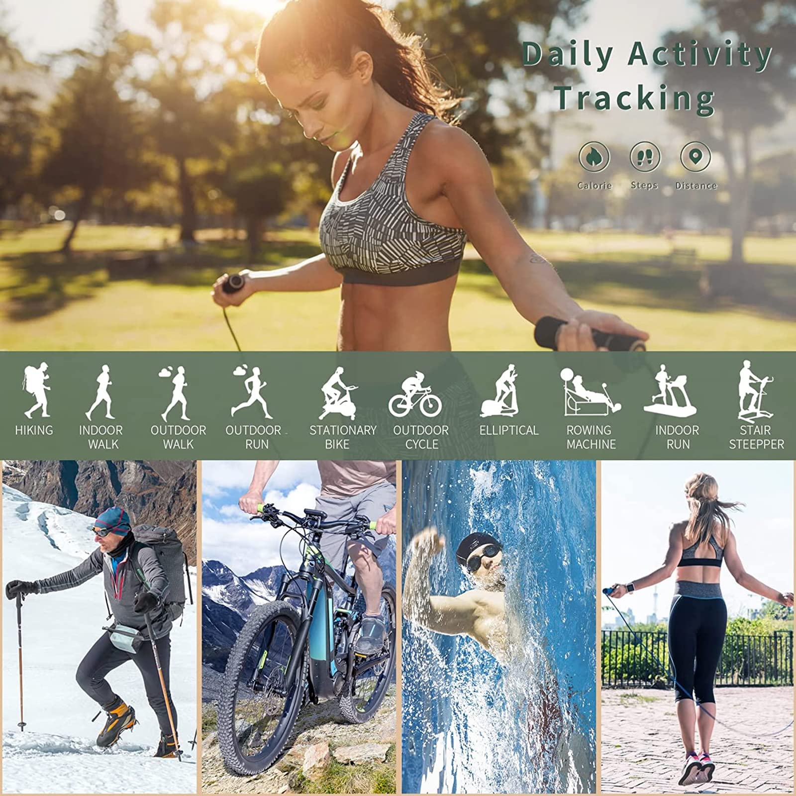 Wodoodporny cyfrowy inteligentny zegarek IP67. Wielofunkcyjny zewnętrzny zegarek fitness kompatybilny z telefonami iPhone i Android z pulsometrem snu, dla mężczyzn, kobiet, nastolatków, C