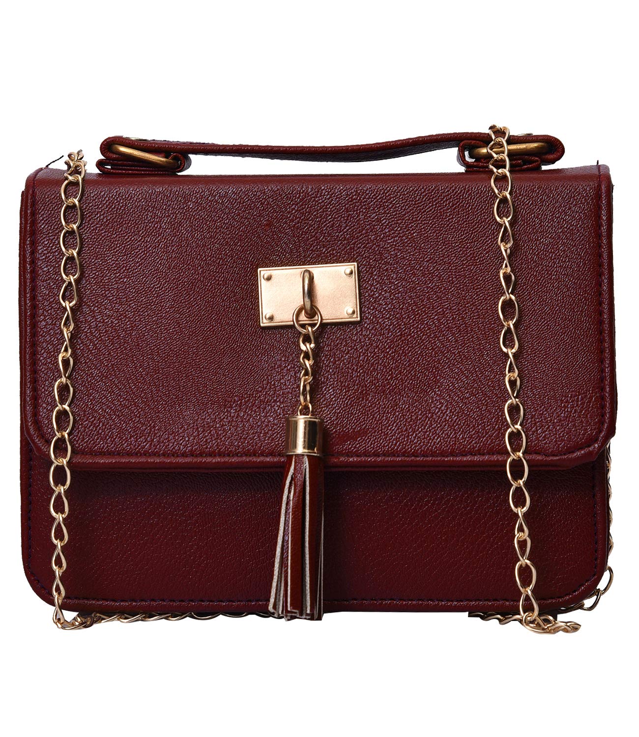 Aisna Candice Sling bag for Women(ASNB-048)(Maroon)