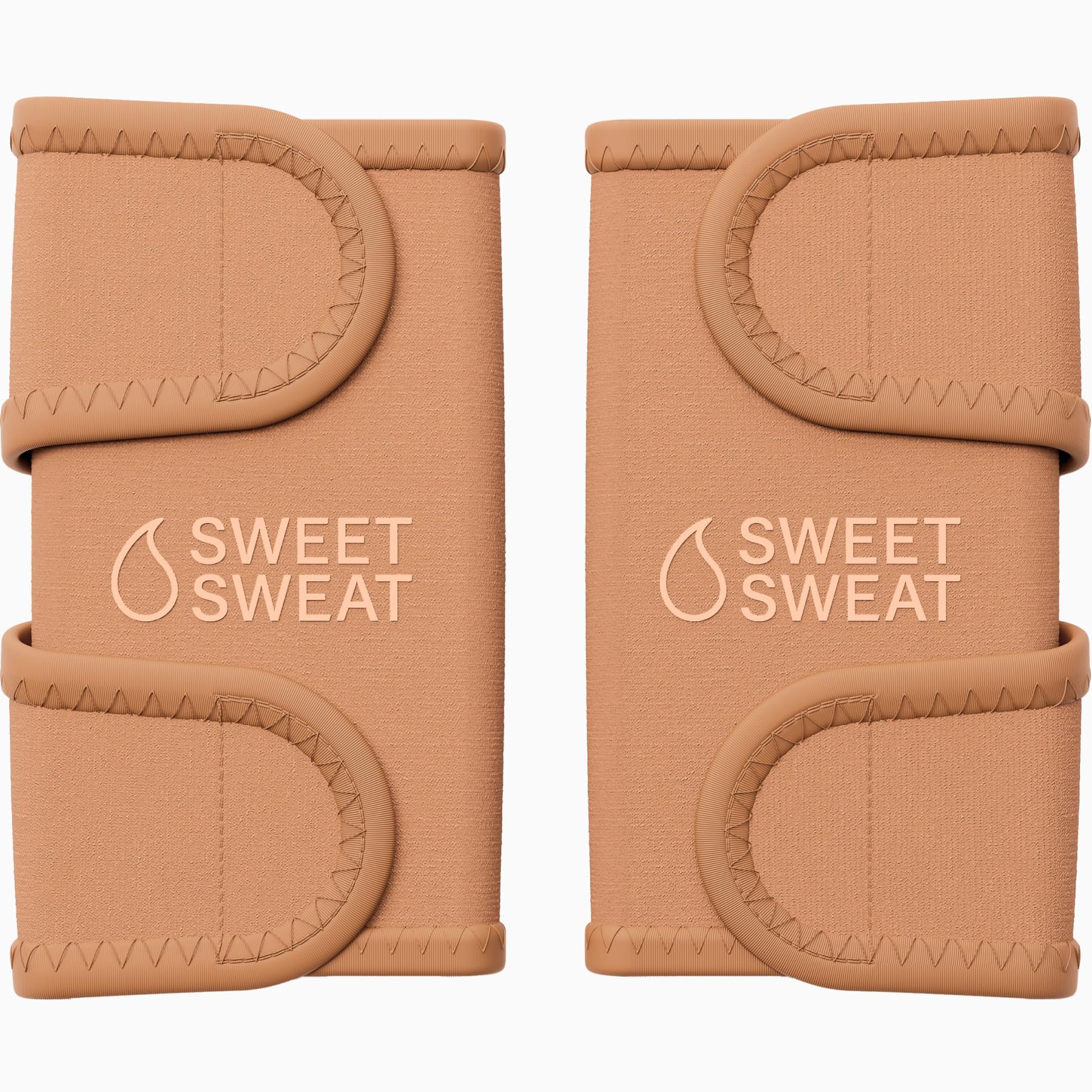 Sports Research Sweet Sweat® Arm Trimmers - Includes Left & Right Trimmer Sand Medium