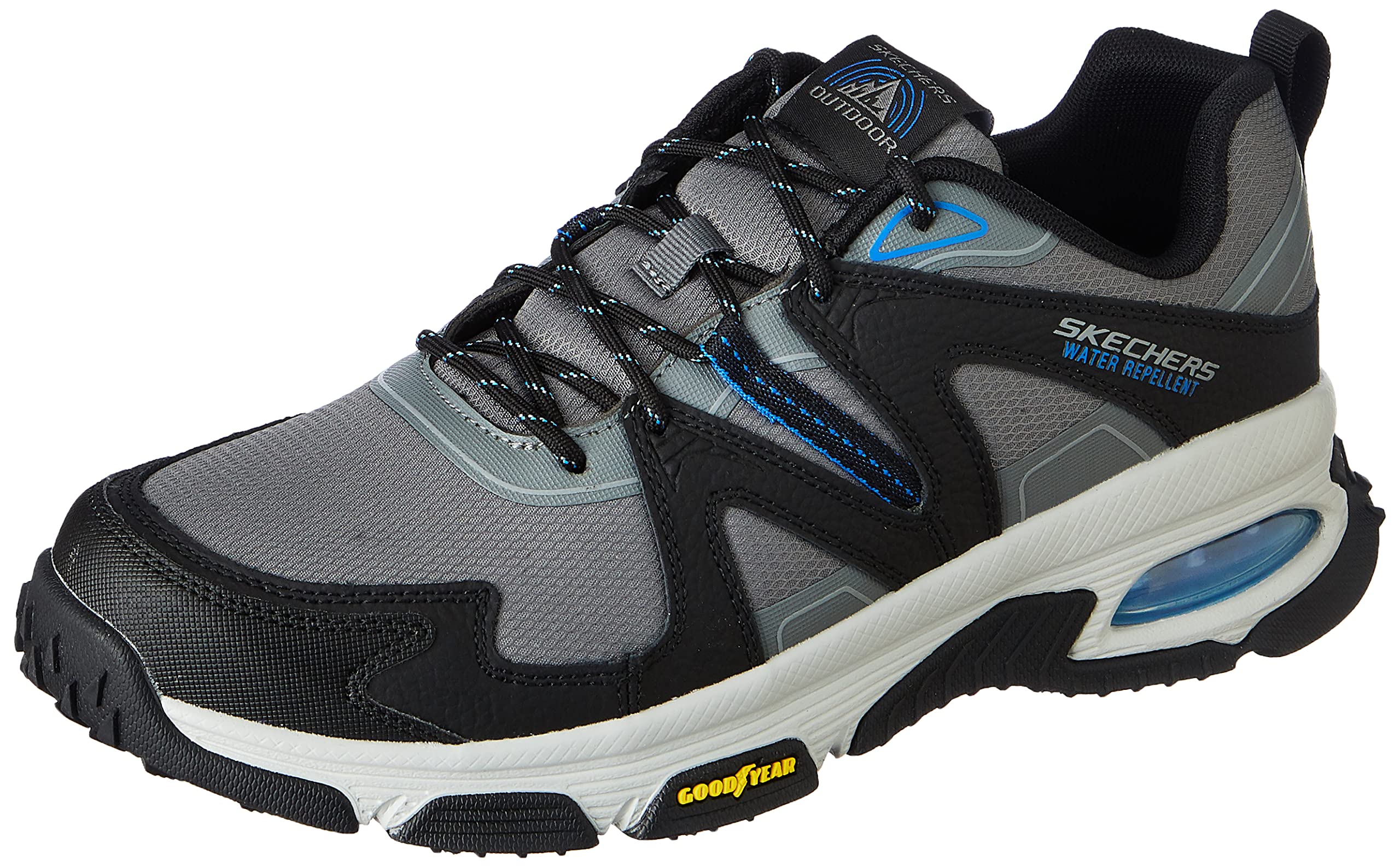 Skechers Mens Skech-AIR Envoy-VEXOR Charcoal/Black Casual Shoe - 6 UK (237217) (B09L5HD2PF) Amazon Price History, Amazon Price Tracker