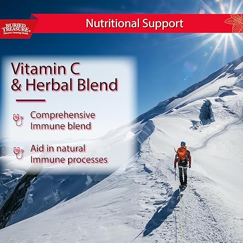 Miniatura 5 de Buried Treasure ACF - Apoyo inmunológico extra fuerte, 16 onzas con dosis, vitaminas y hierbas, suplemento de refuerzo de inmunidad dietética