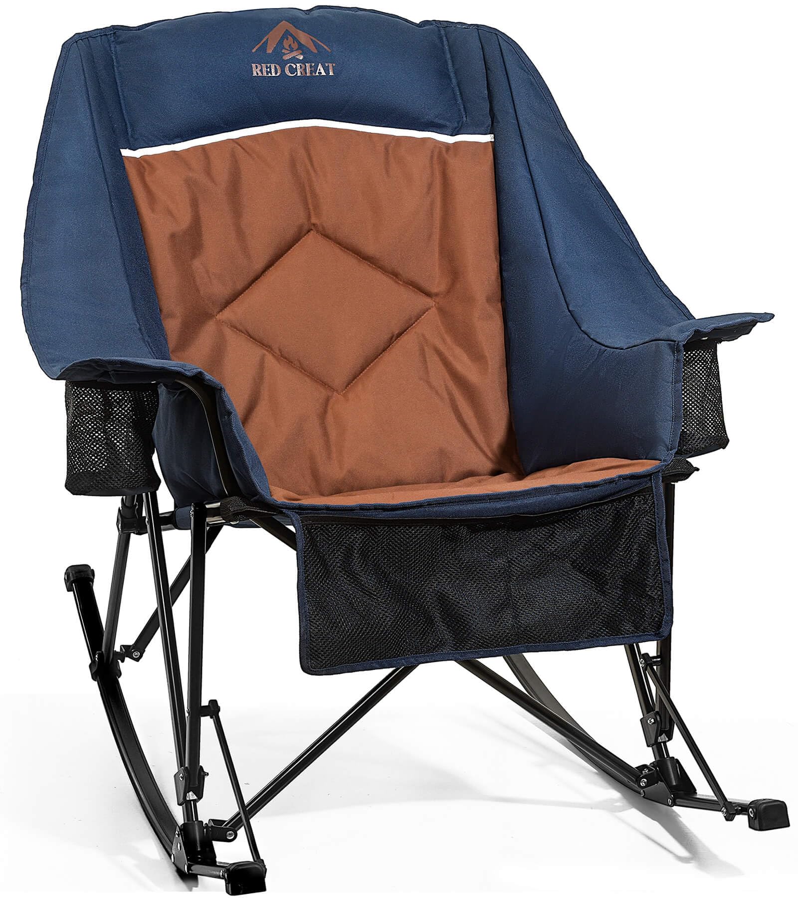 Amazon.com: RED CREAT 400lbs Rocking Camping Chair, Oversized