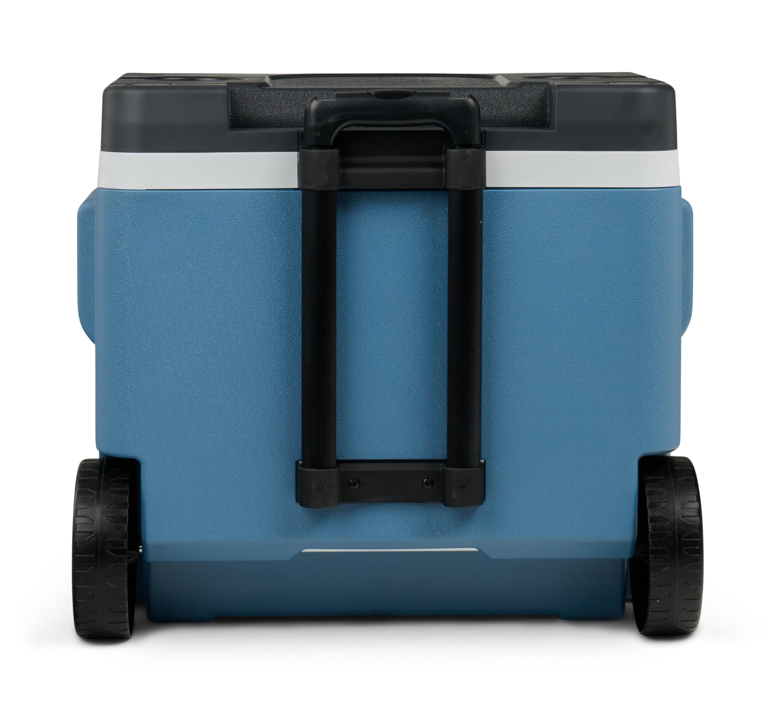 IGLOO IP42 Roller Glacière Passive 42L – Boîte Isotherme Bleu Glacier avec roulettes et Poignée Télescopique pour Camping et Loisirs