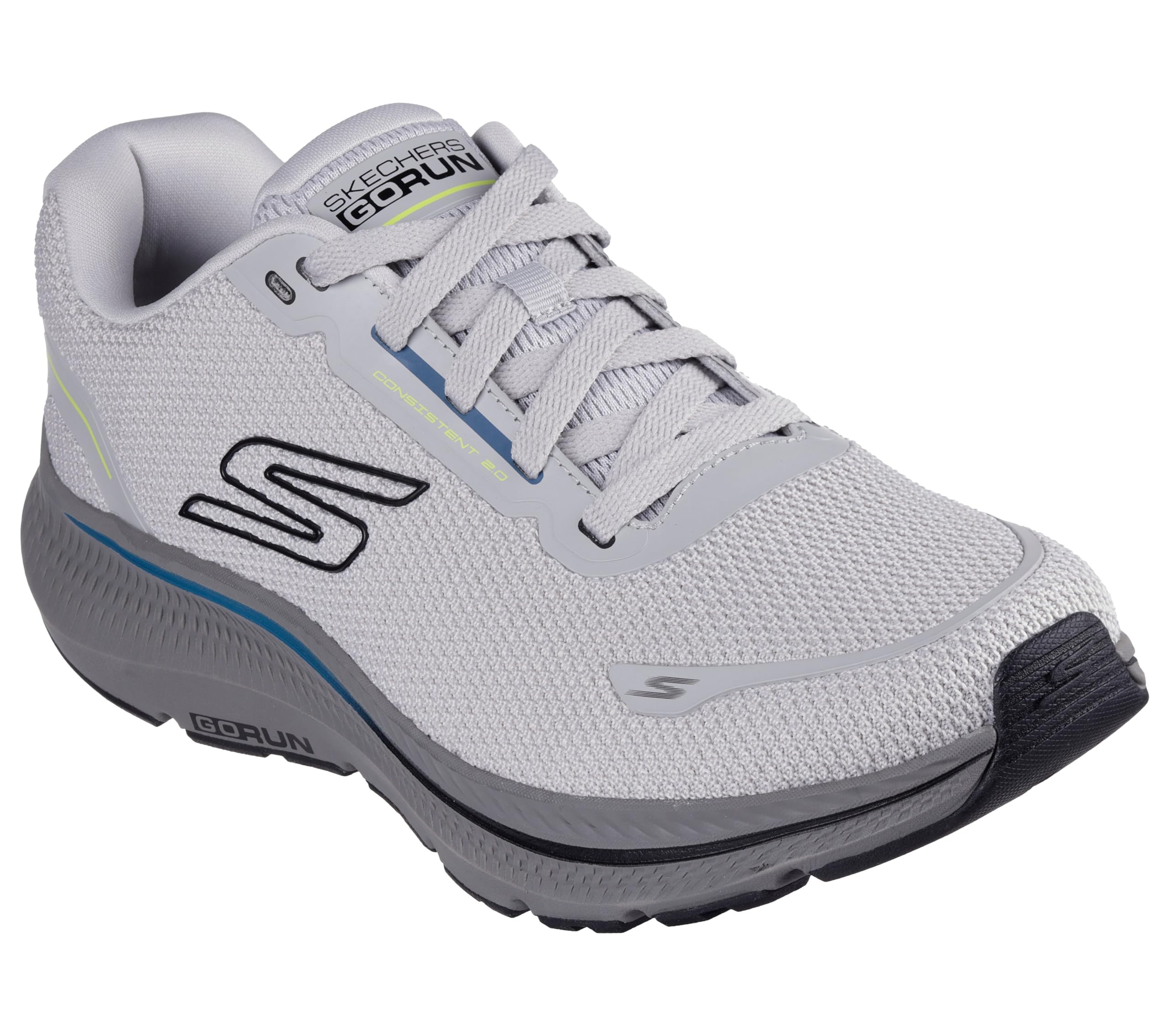 Skechers Go Run Consistent 2.0 220879BKW, Scarpe Sportive