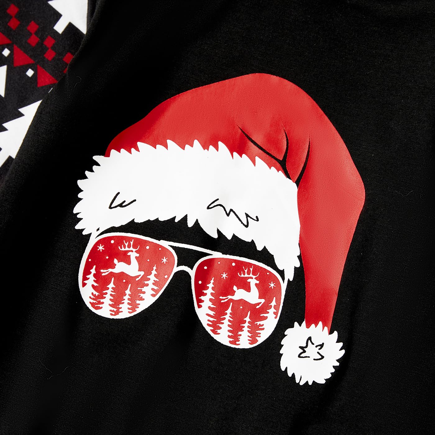 PATPAT - Pigiama Natale Famiglia Coordinati - Pigiami Natalizi per Tutta la Famiglia - Pigiama Donna Invernale - Pigiama Natale Coordinati Coppia - Pigiami Coppia- Pigiama Uomo Invernale