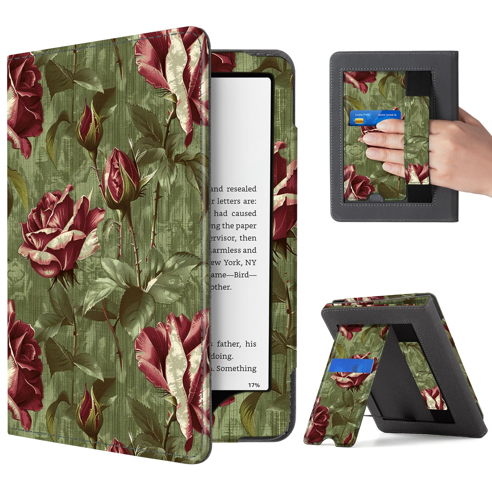CoBak 7in Tablet Case with Stand and Hand Strap