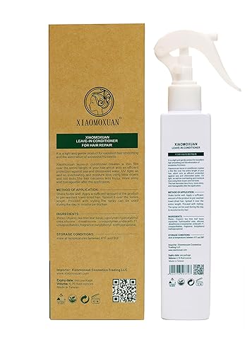 Miniatura 3 de Xiaomoxuan Acondicionador sin enjuague de árbol de té natural para hombres y mujeres – Spray acondicionador profundo para tratamiento del cabello