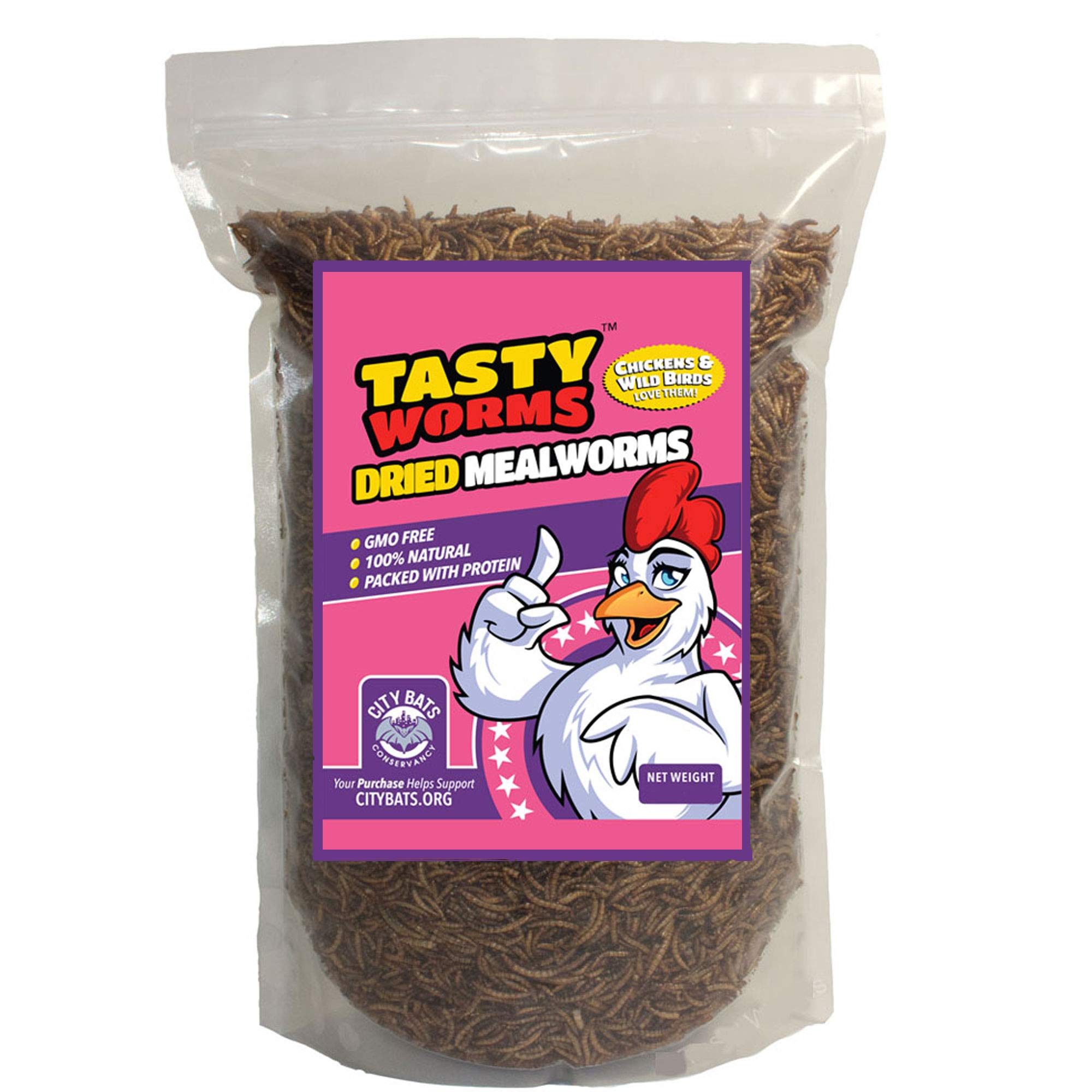 Buy Tasty Worms 5 Pounds Freeze Dried Mealworms Approximately 80,000