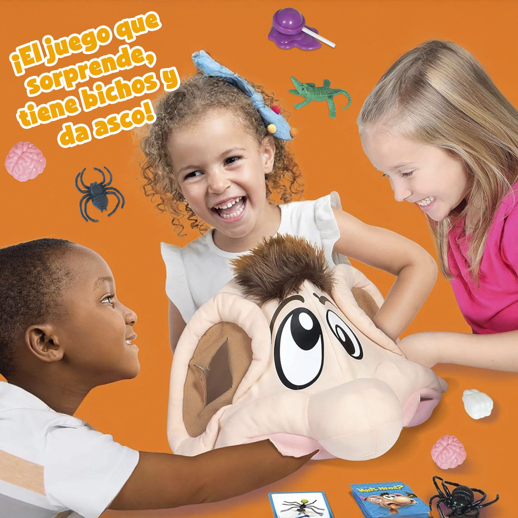 Bizak - Gaston Cabezon - Juego de Mesa para Niños, Juego Preescolar Divertido y Educativo Niños y Niñas - Desarrollo Cognitivo y Coordinación (64558519)