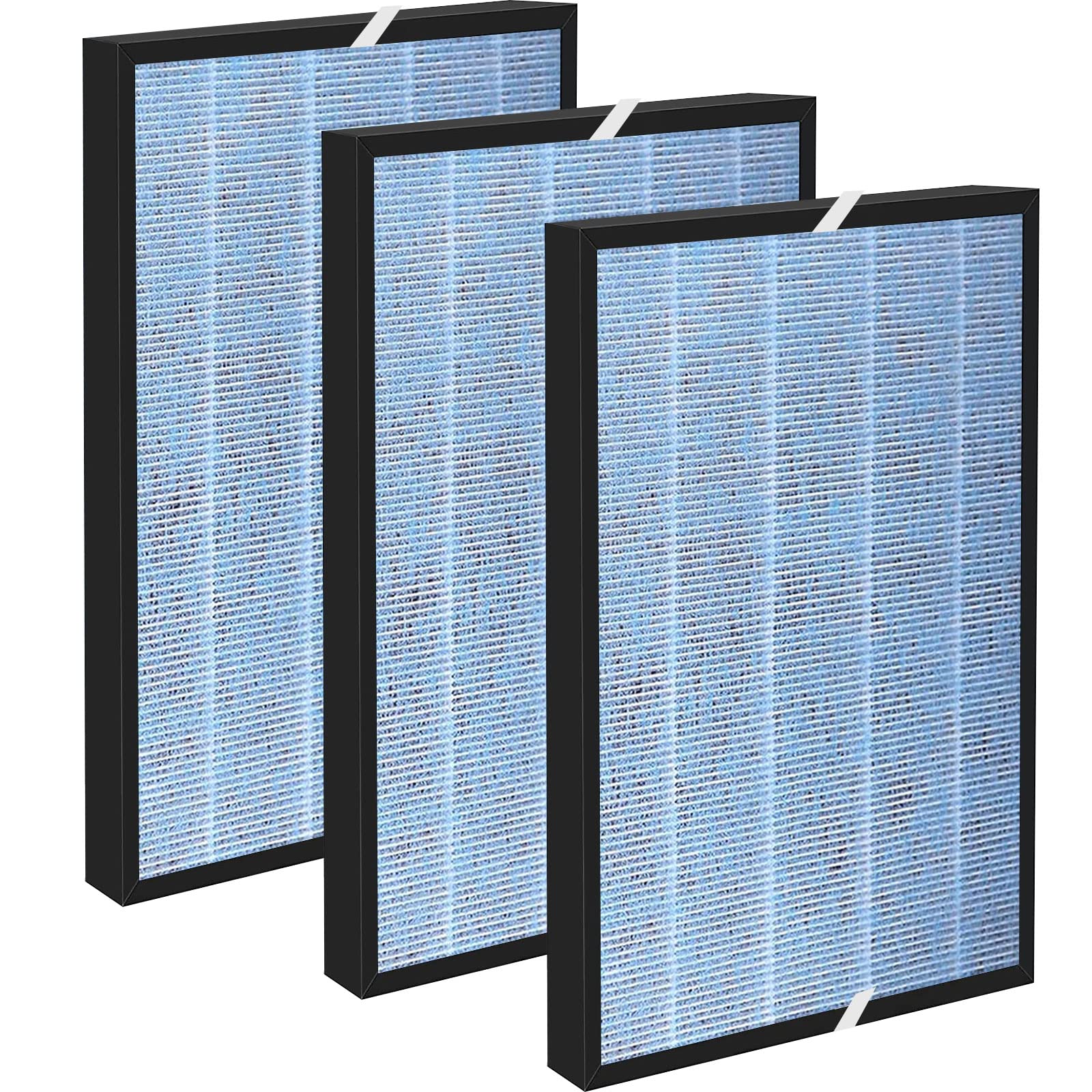 MSA3 True HEPA Filter Replacement Compatible with MSA3 Membrane Solutions 3-in-1 Air Cleaner Purifier, 3 Pack