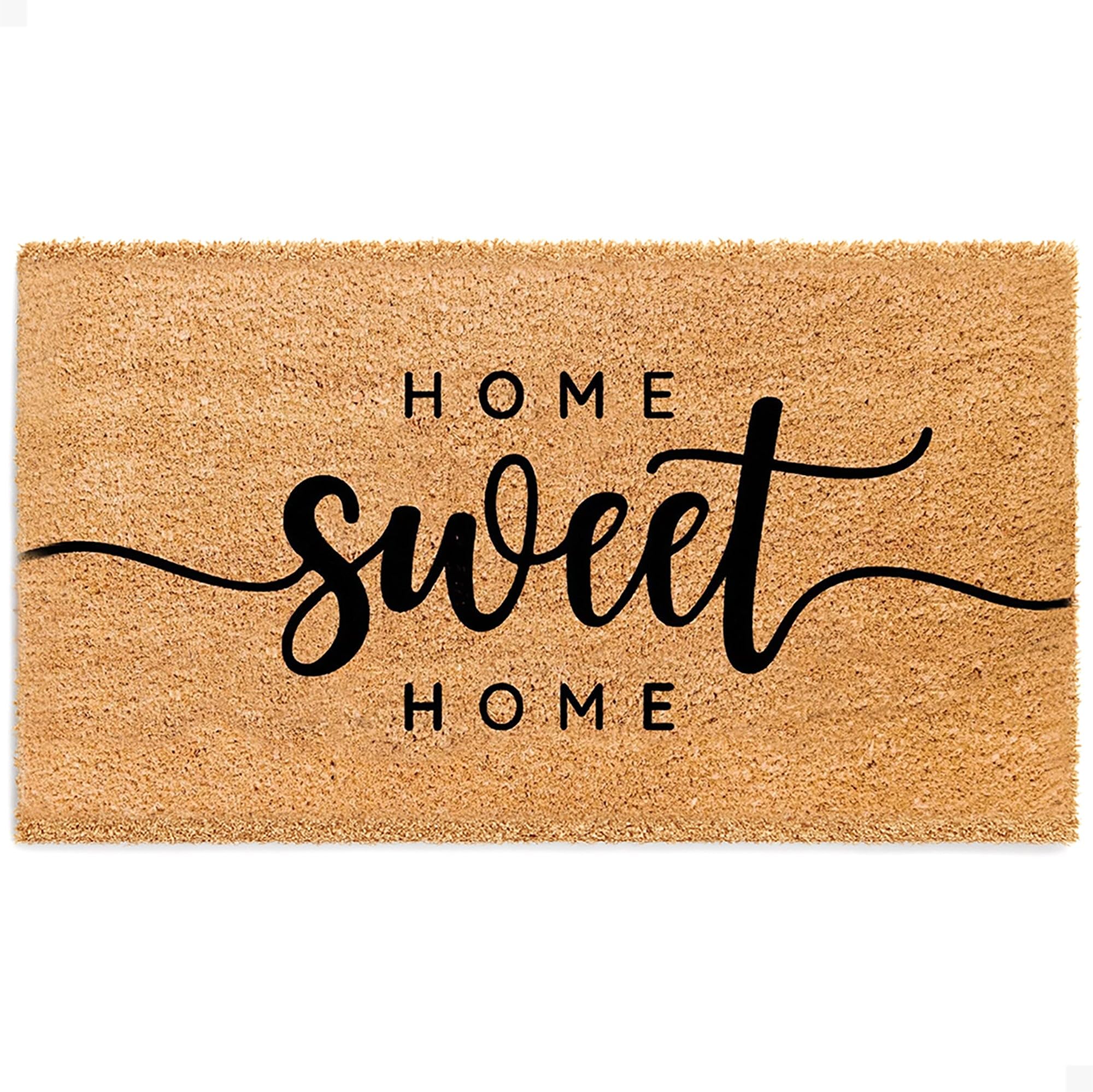 THEODORE MAGNUS Door Mat - Welcome Mat for Front Door with Non-Slip Backing - Durable Coir Doormat - Perfect for Outside Entrance and Entryway Matt -