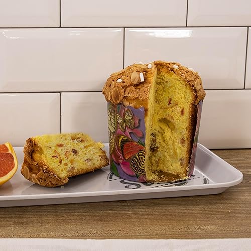 Miniatura 5 de QG Group LOVARE - Molde de papel Panettone grande  12 piezas, 3.14 x 4.33 pulgadas de ancho (3.1 in x 43.3 in)  moldes redondos para hornear de