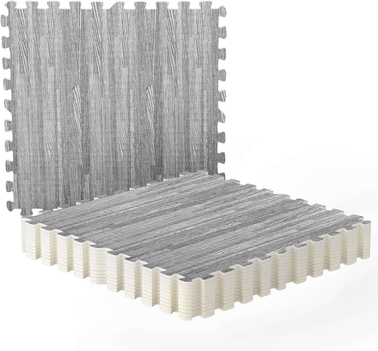 Tapis De Jeu Pour Enfants VEVOR – 16 Dalles Mousse EVA Emboîtables – 10 Mm D'épaisseur – 1,5 M²