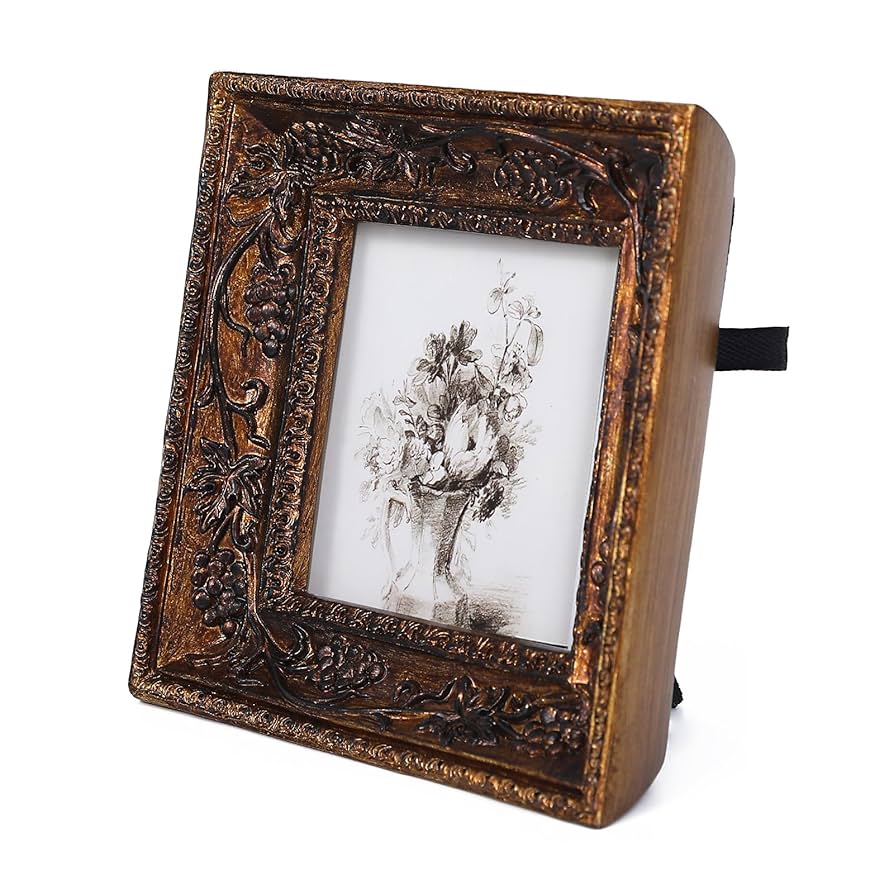 アンティーク写真スタンド クラシック ジュエリースタンド アンティークシルバー