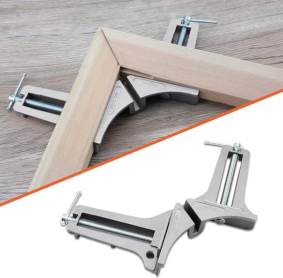 PONY 2-Pack 90 Degree Corner Clamps, 3 Max Opening, 200 lbs Clamping Force